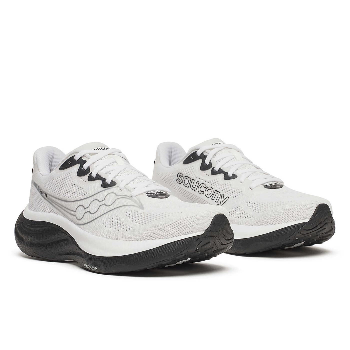 SAUCONY RIDE 19 - Bianco - vista 3