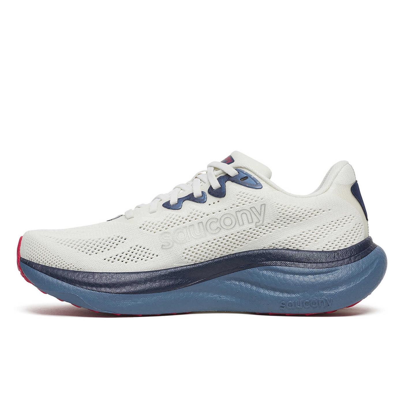 SAUCONY RIDE 19 - Bianco - vista 2