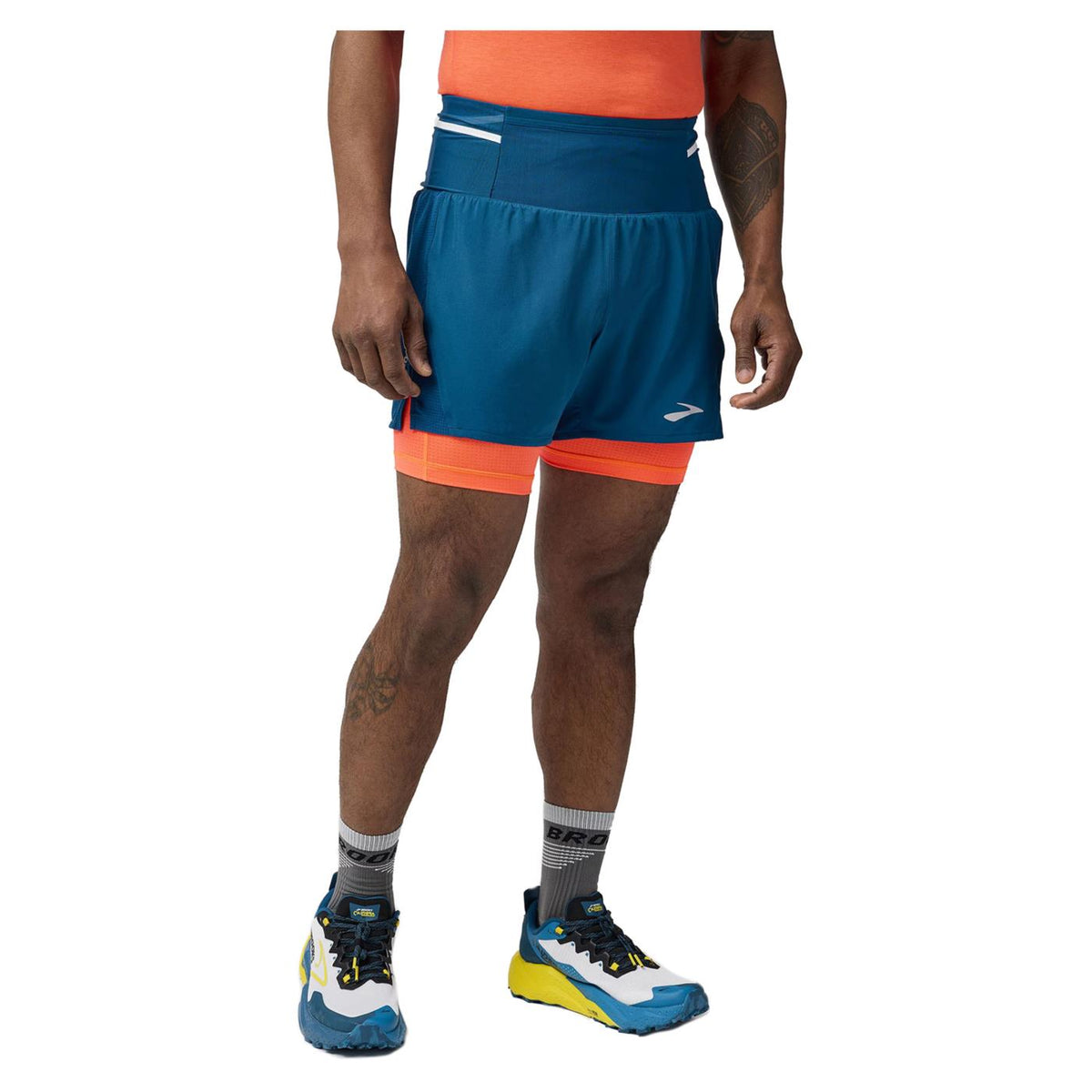 BROOKS HIGH POINT 5 2IN1 SHORT - seconda immagine
