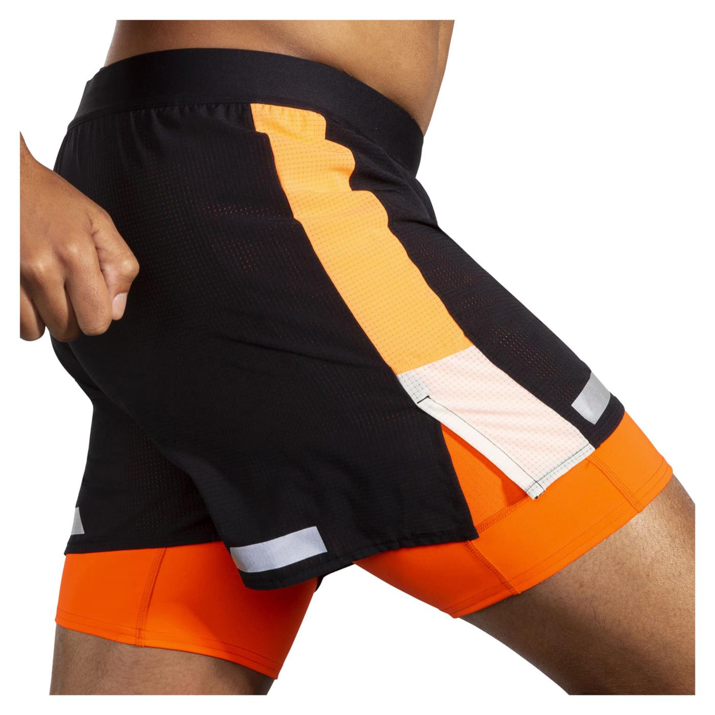 BROOKS RUN VISIBLE 2IN1 SHORT