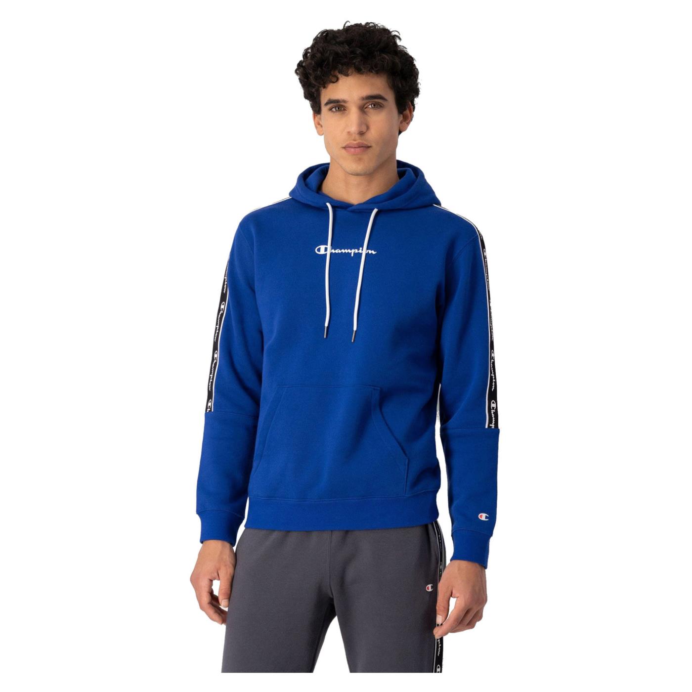 CHAMPION HOODED SWEATSHIRT - Blu Royal - vista 2