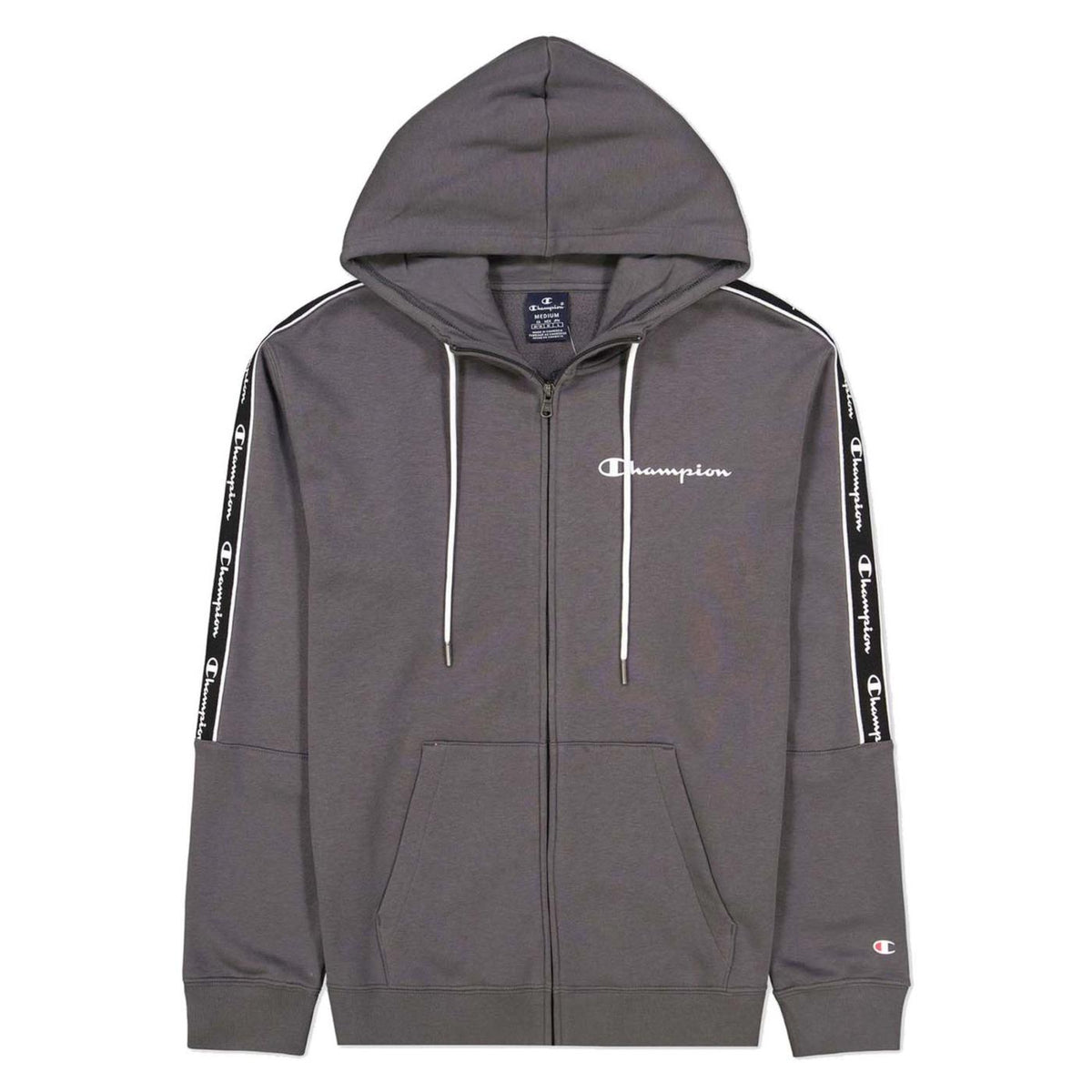 CHAMPION HOODED FZ SWEATSHIRT