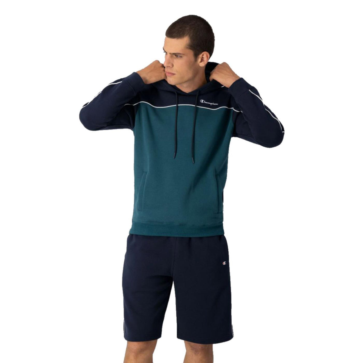CHAMPION HOODED SWEATSHIRT