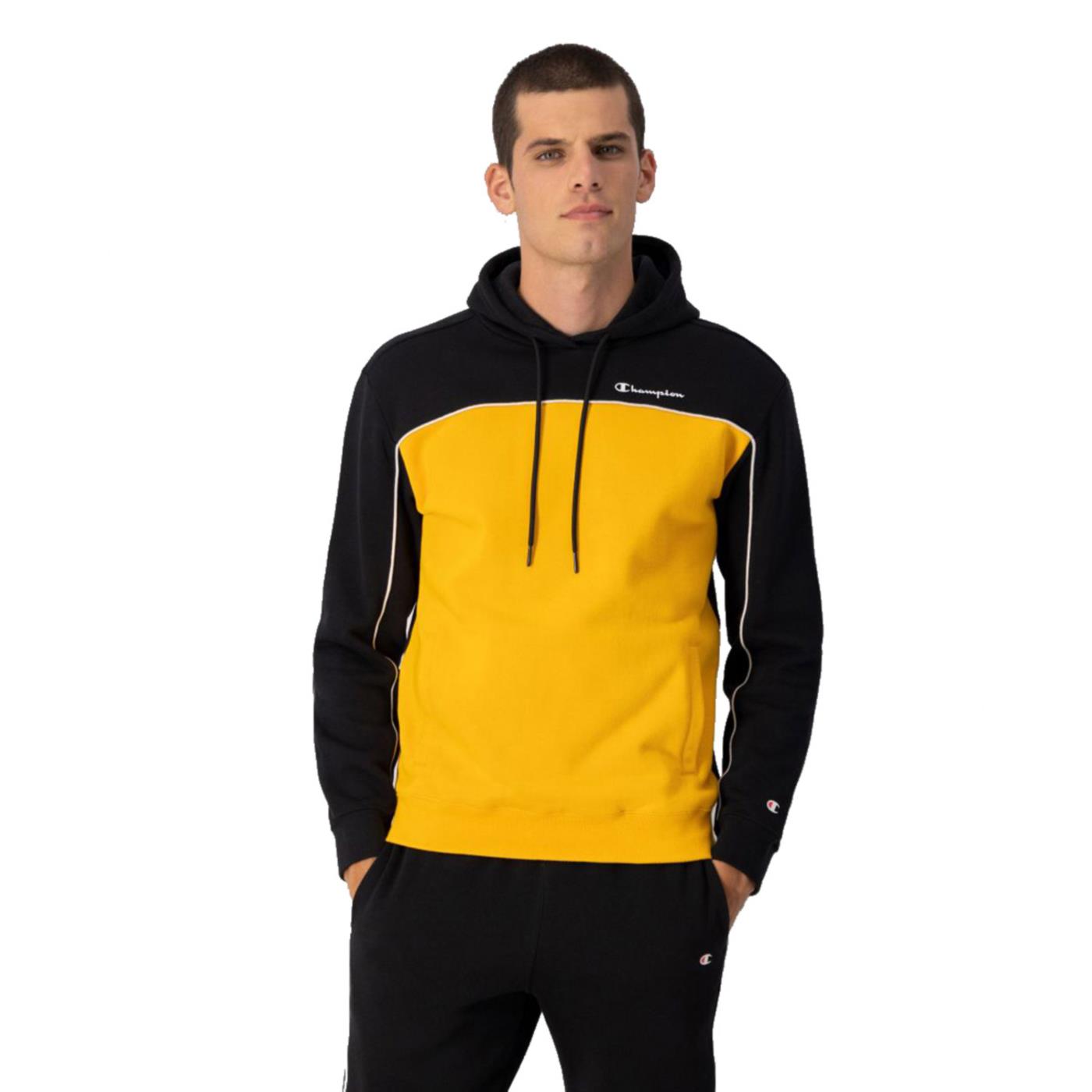 CHAMPION HOODED SWEATSHIRT - Giallo - vista 2