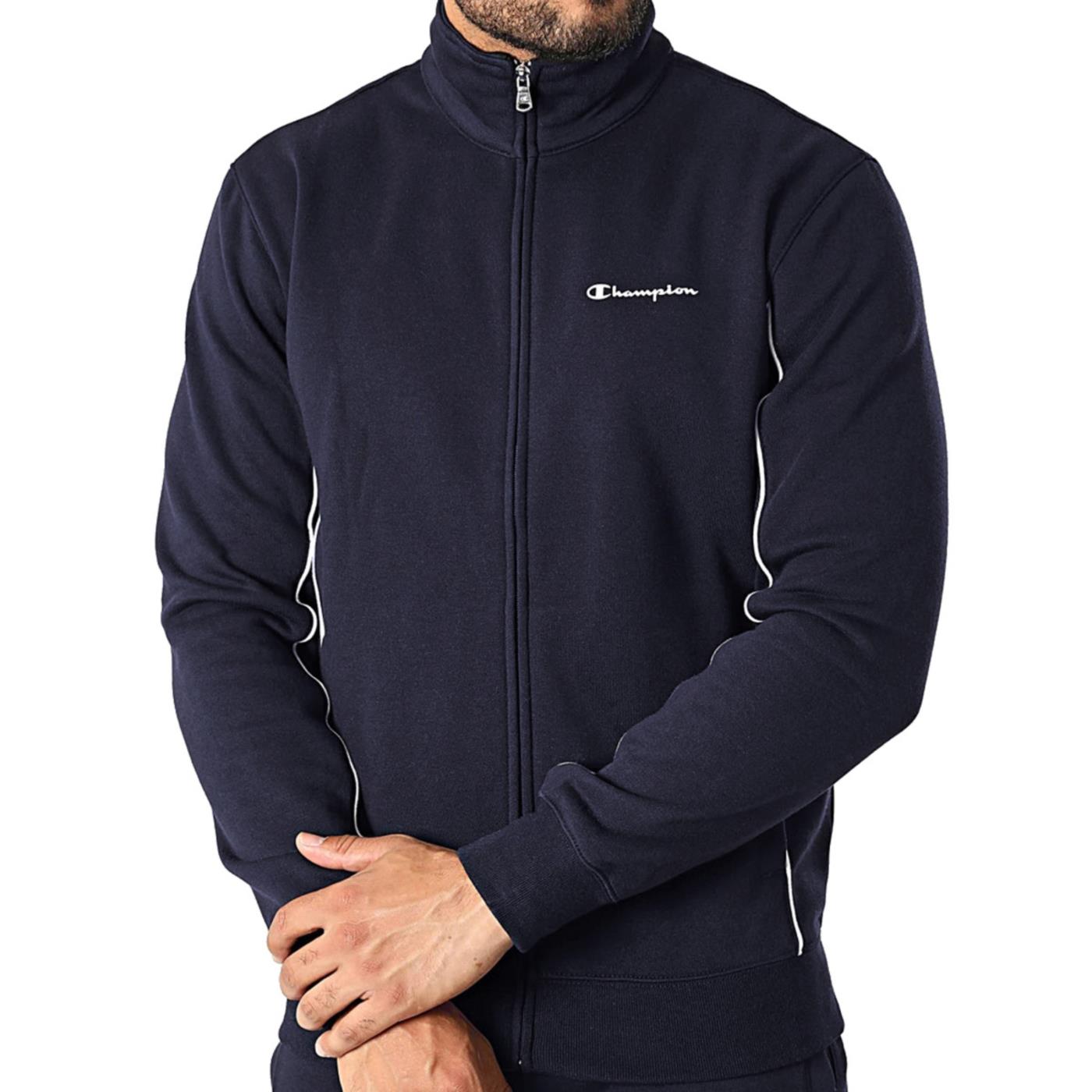 CHAMPION FULL ZIP SUIT - Blu - vista 2
