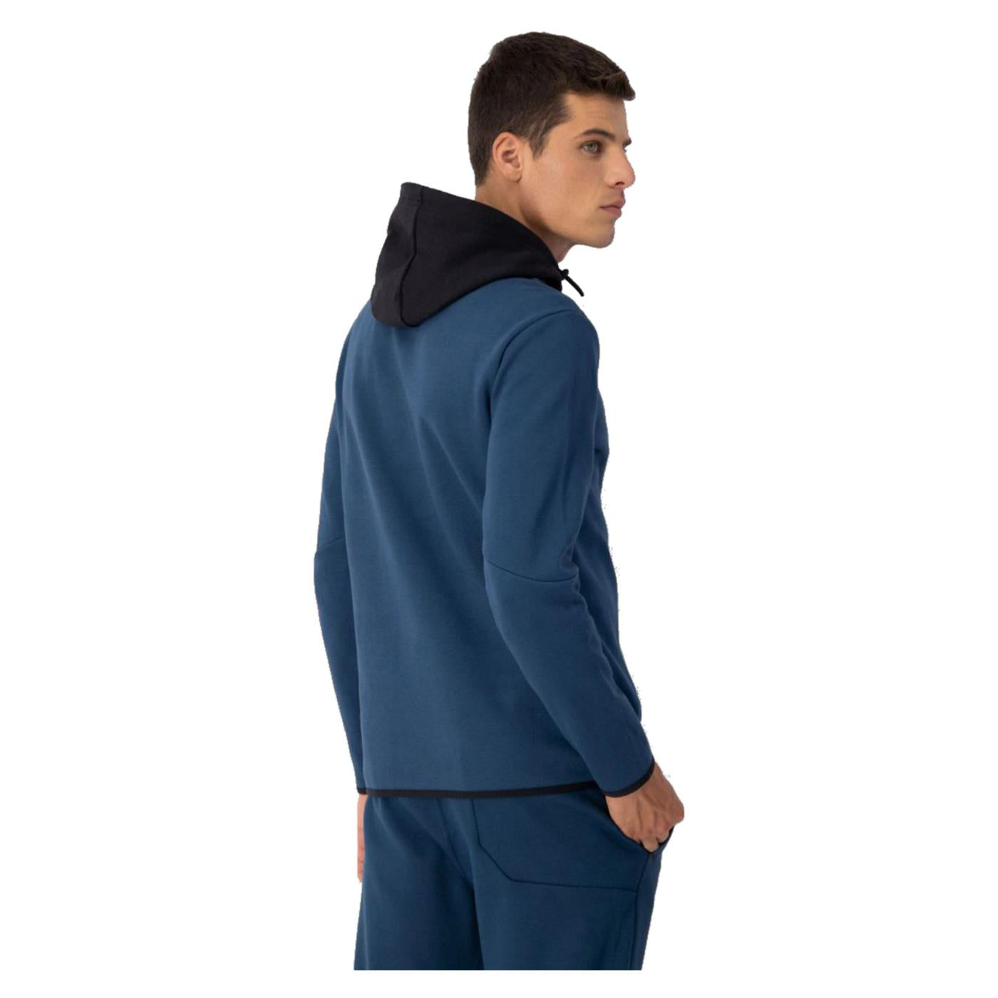 CHAMPION HOODED SWEATSHIRT - Blu - vista 2