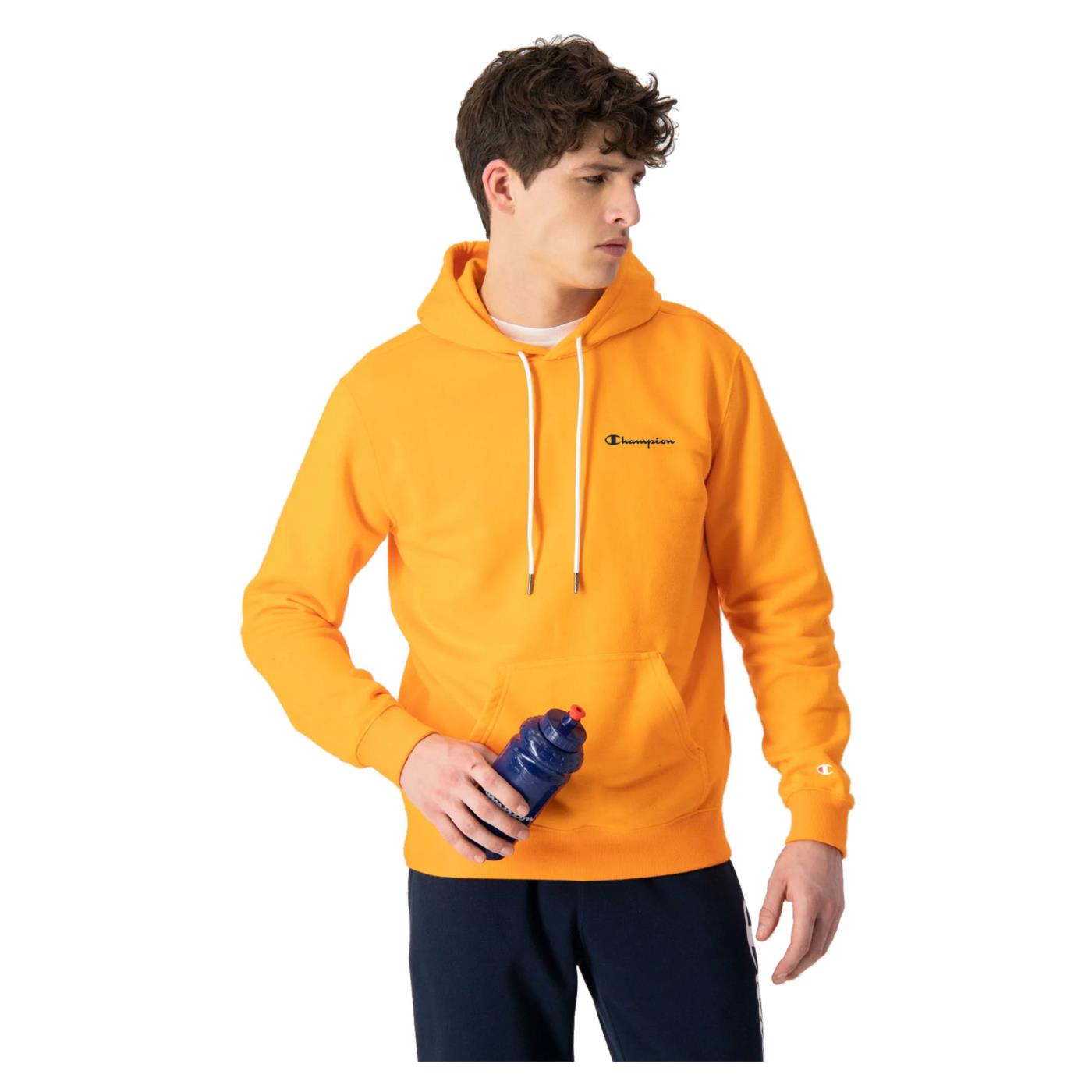 CHAMPION HOODED SWEATSHIRT - Giallo - vista 2