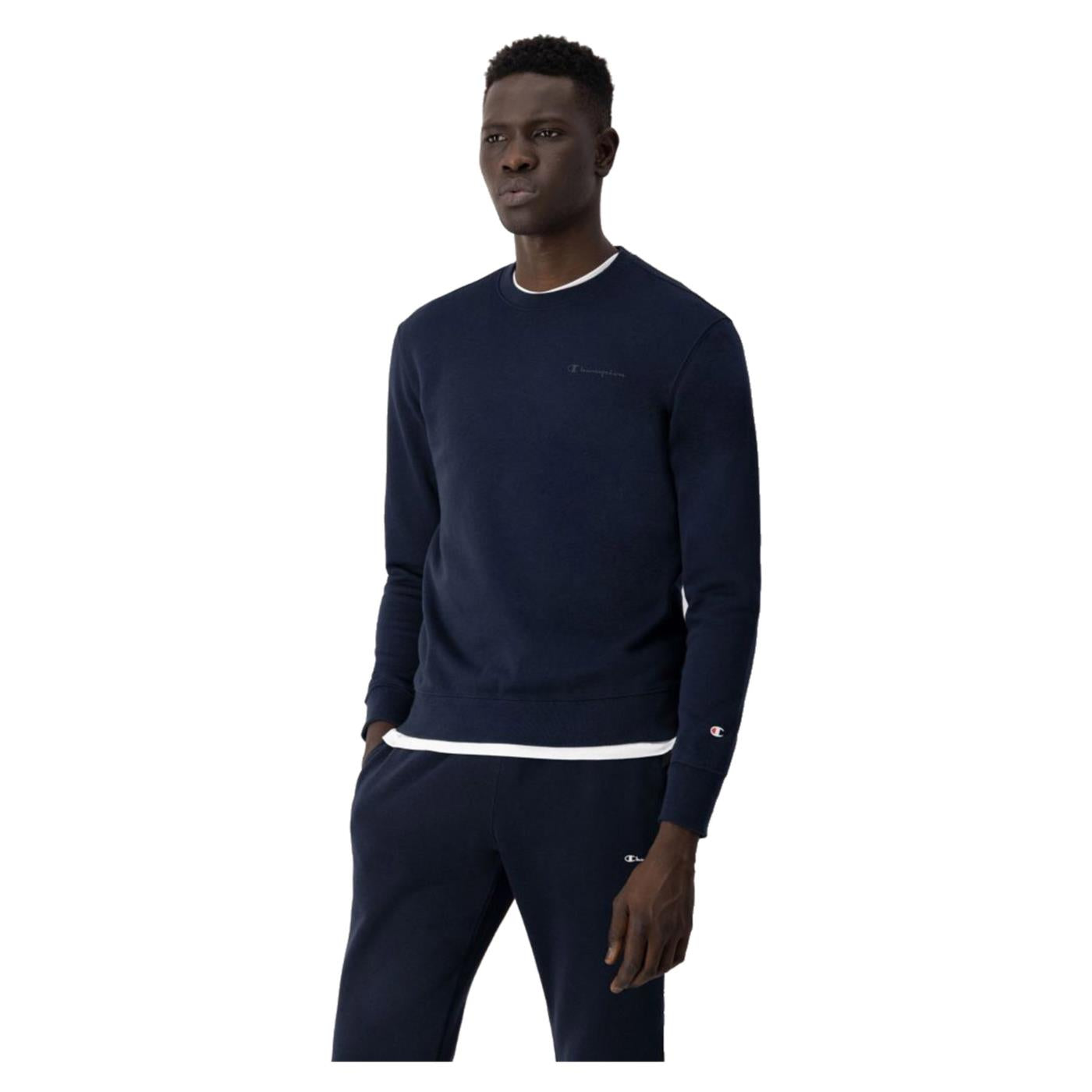 CHAMPION CREWNECK SWEATSHIRT - Blu - vista 2