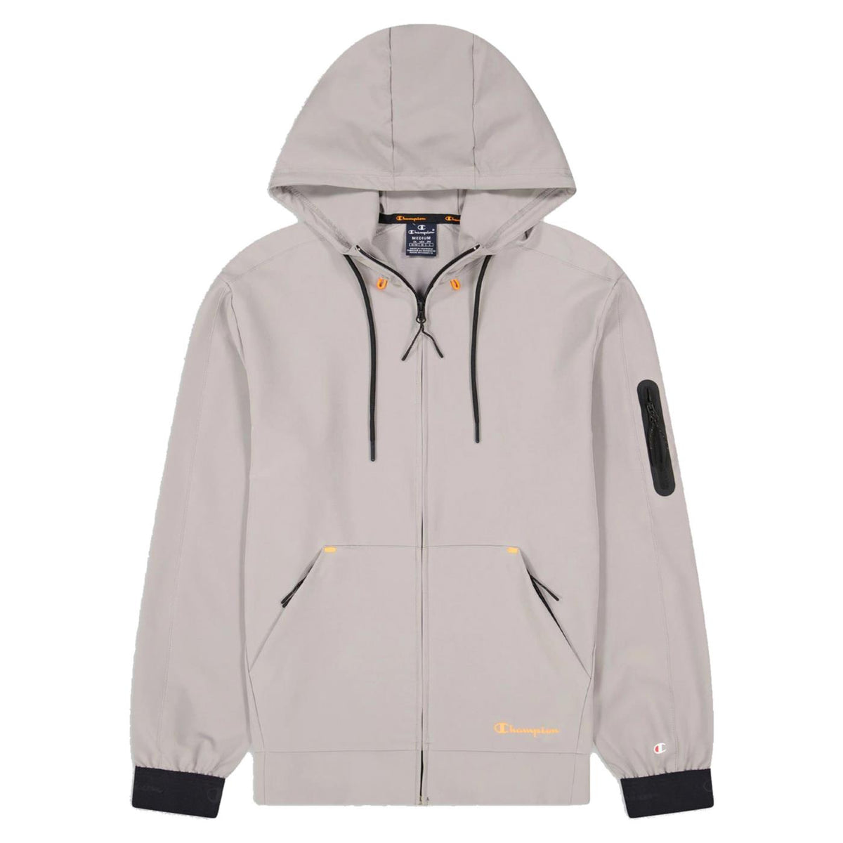 CHAMPION HOODED FZ SWEATSHIRT