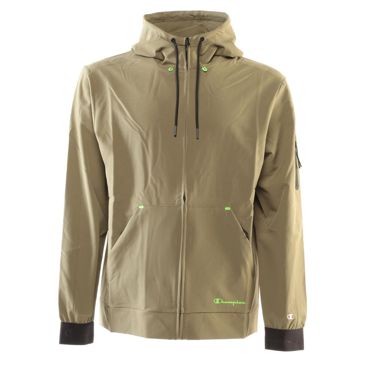CHAMPION HOODED FZ SWEATSHIRT