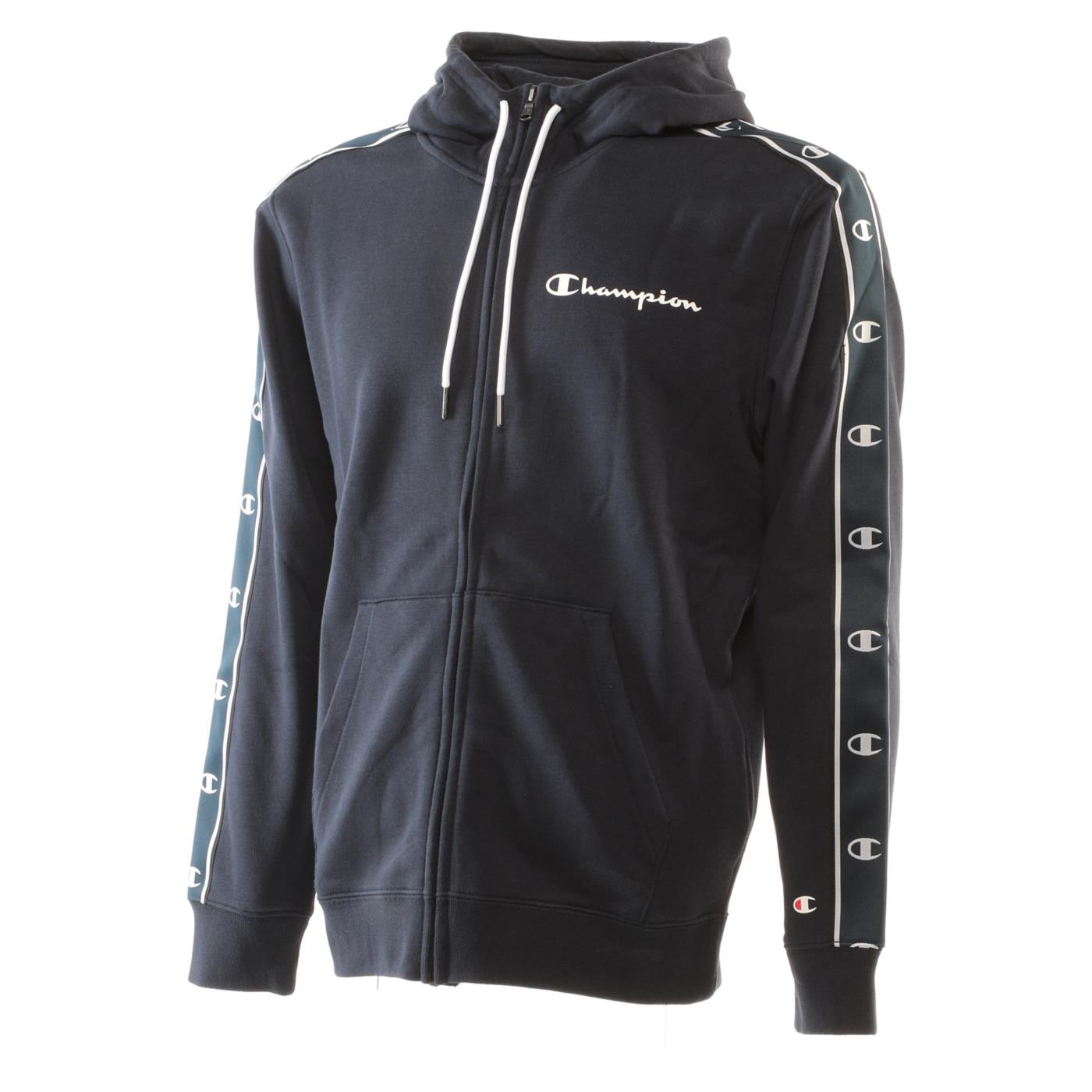 CHAMPION HOODED FZ SWEATSHIRT