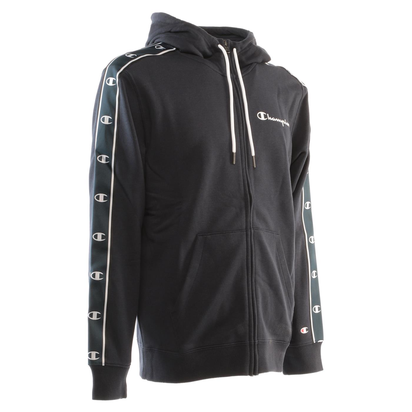 CHAMPION HOODED FZ SWEATSHIRT