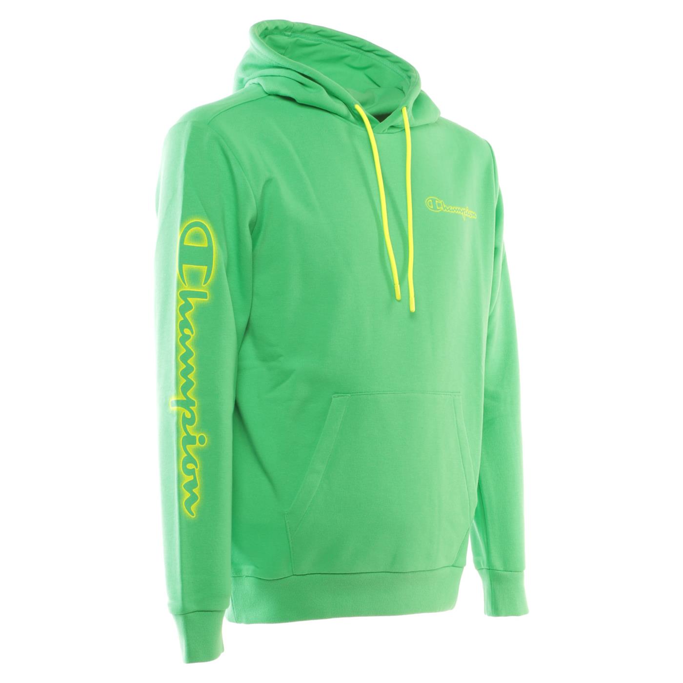 CHAMPION HOODED SWEATSHIRT - Verde - vista 3