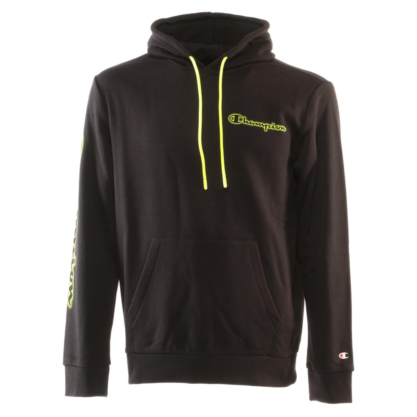 CHAMPION HOODED SWEATSHIRT - Nero - immagine principale