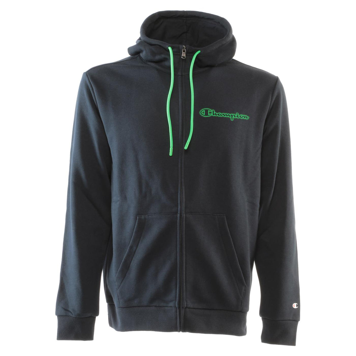 CHAMPION HOODED FZ SWEATSHIRT