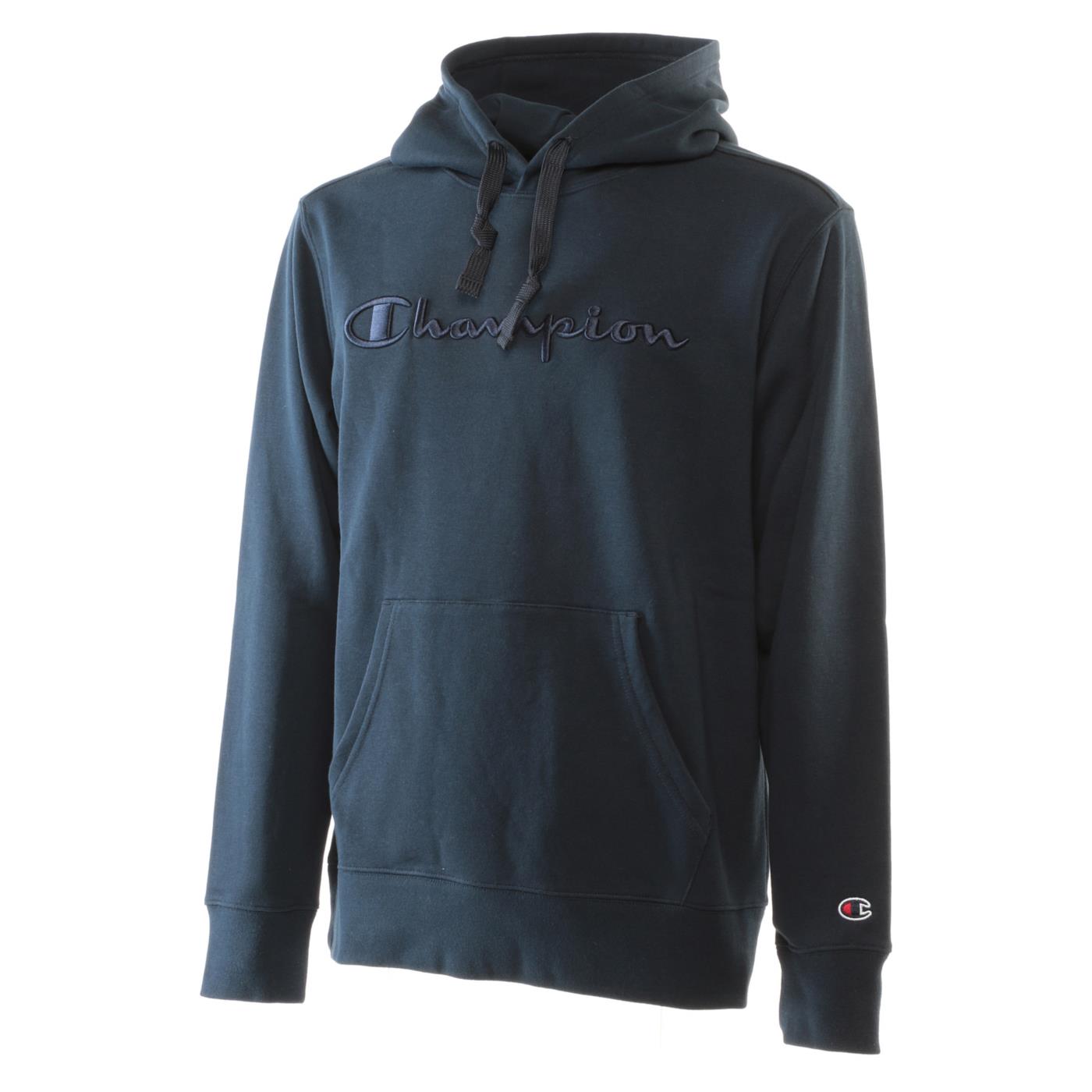 CHAMPION HOODED SWEATSHIRT - Blu - vista 2