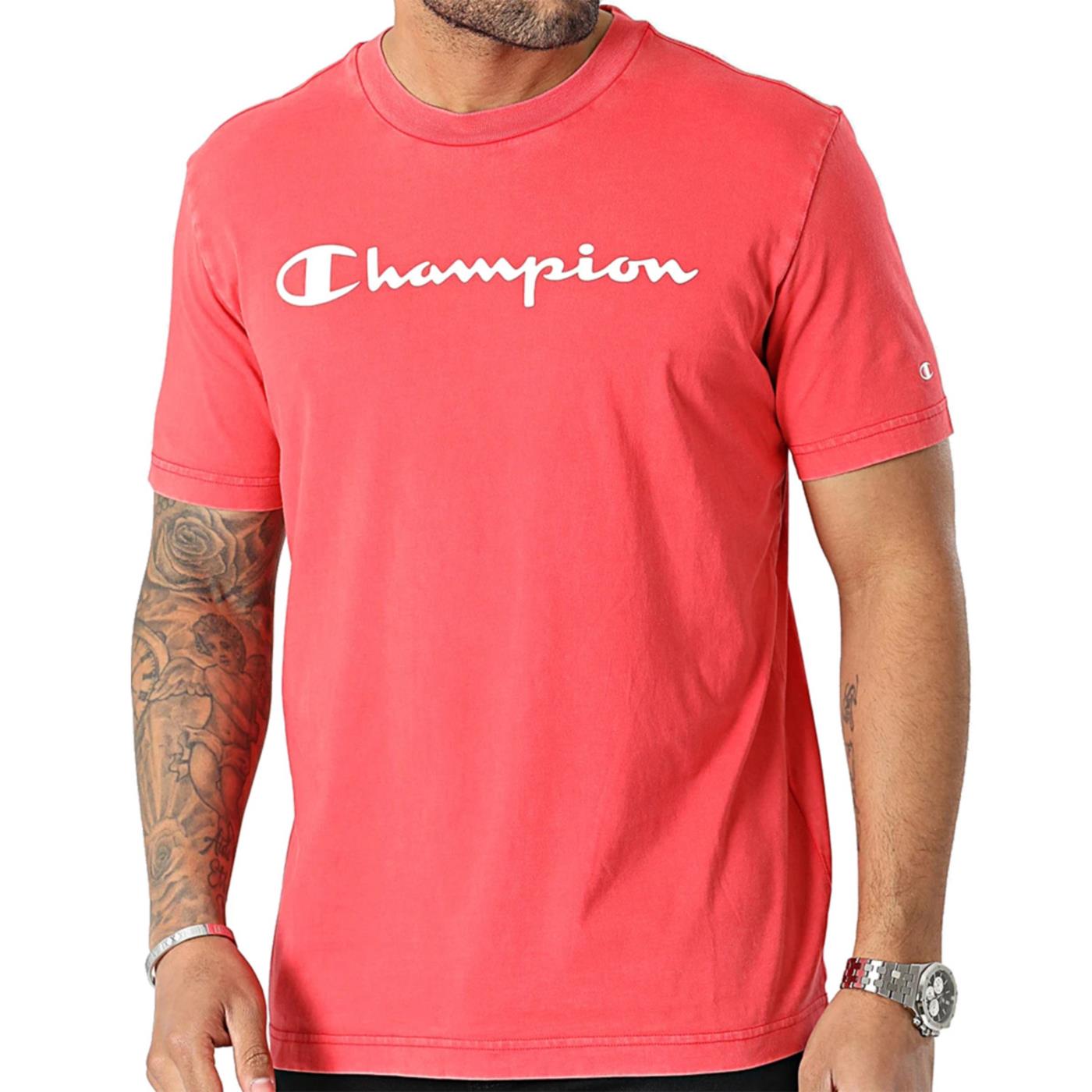 CHAMPION CREWNECK T-SHIRT