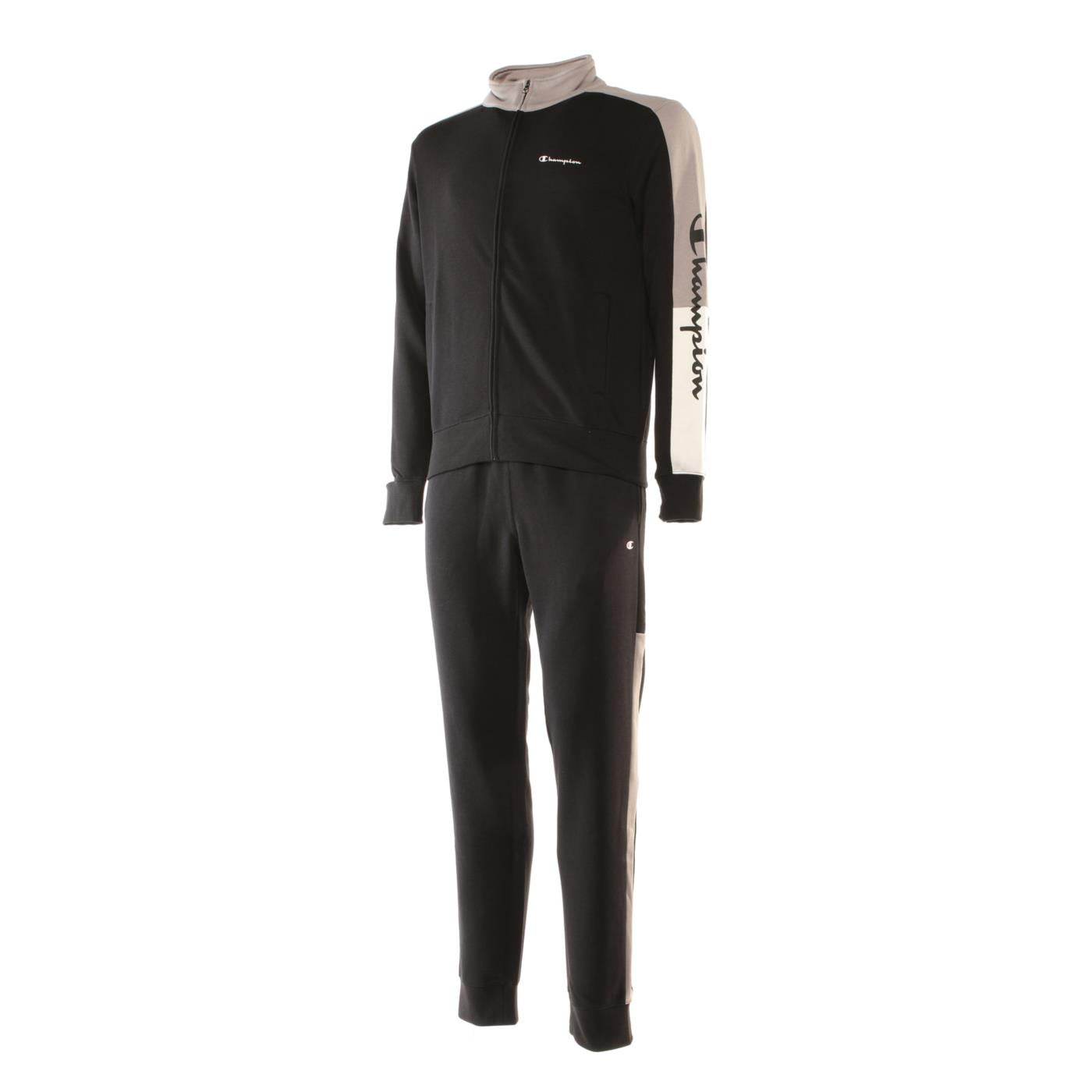 CHAMPION FULL ZIP SUIT - Nero - vista 2