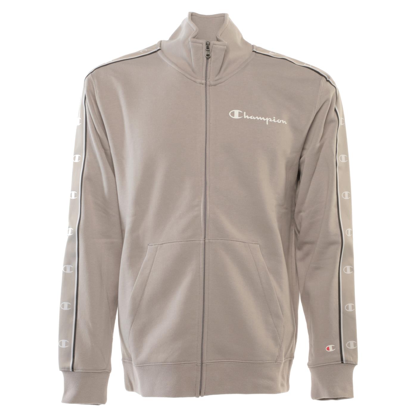 CHAMPION FULL ZIP SWEATSHIRT - Grigio chiaro - immagine principale