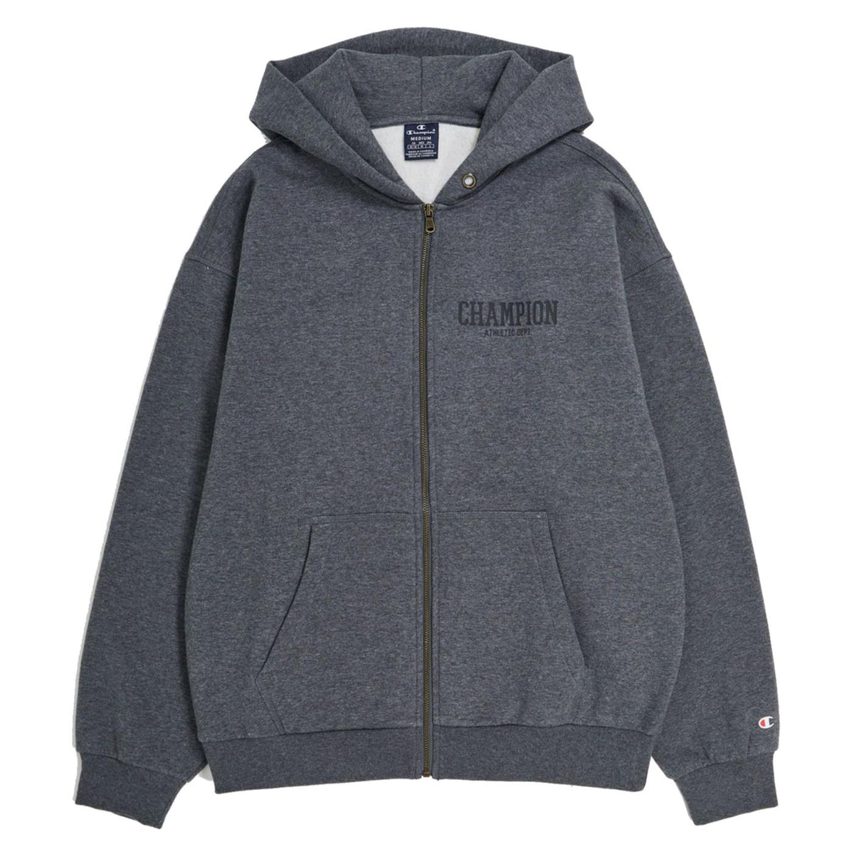 CHAMPION HOODED FULL ZIP SWEATSHIR