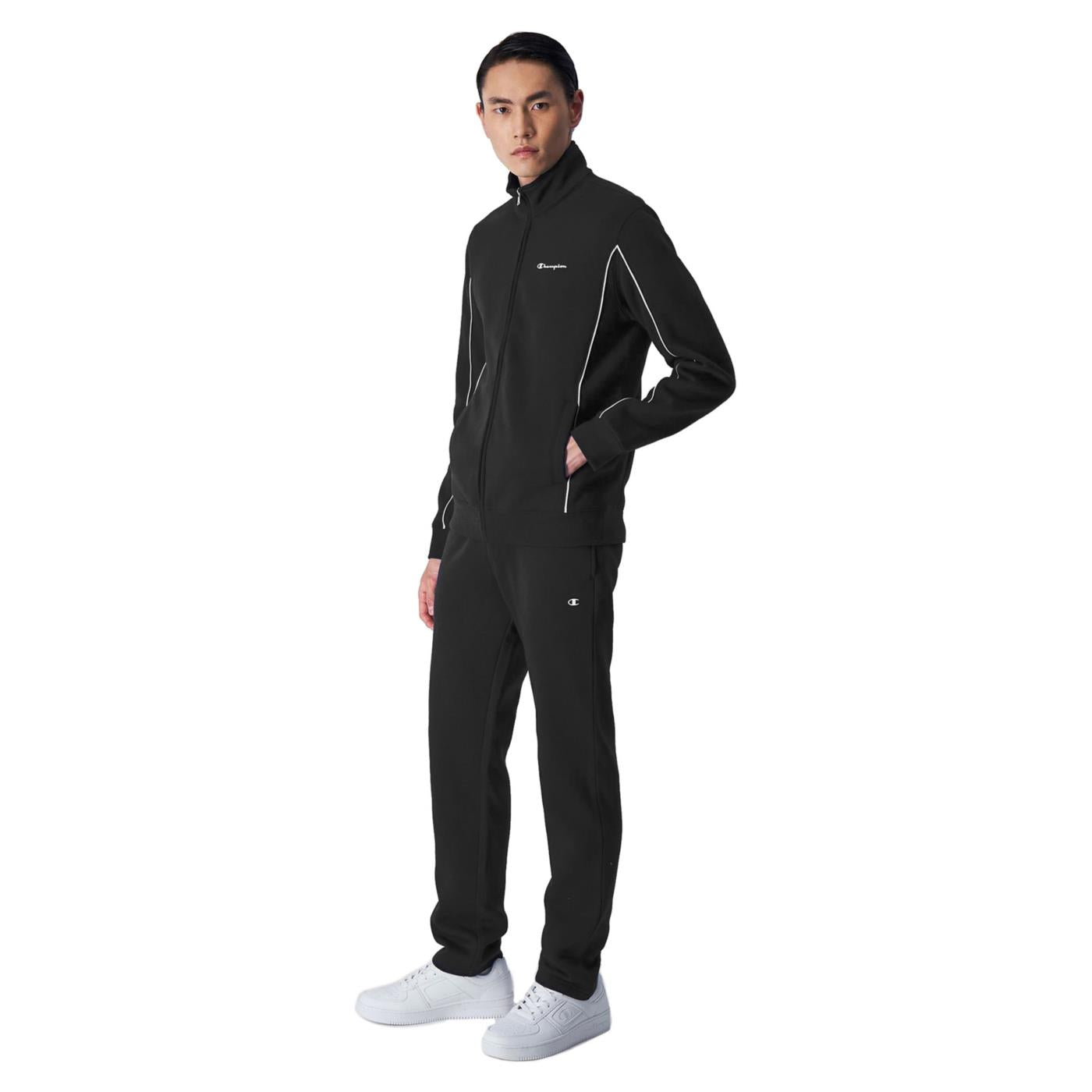 CHAMPION FULL ZIP SUIT - Nero - vista 2