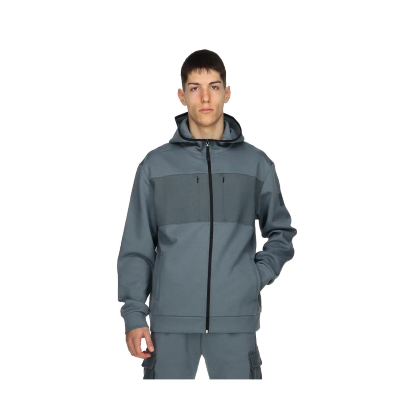 CHAMPION HOODED FZ SWEATSHIRT