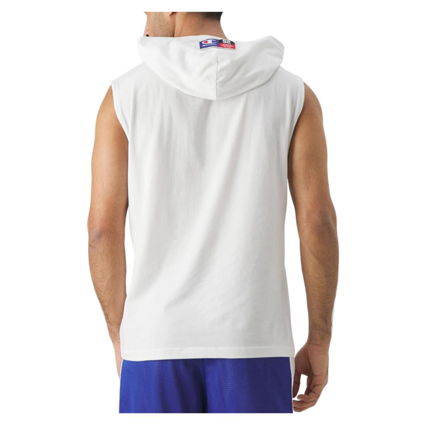 CHAMPION SLEEVELESS HOODED T-SHIRT