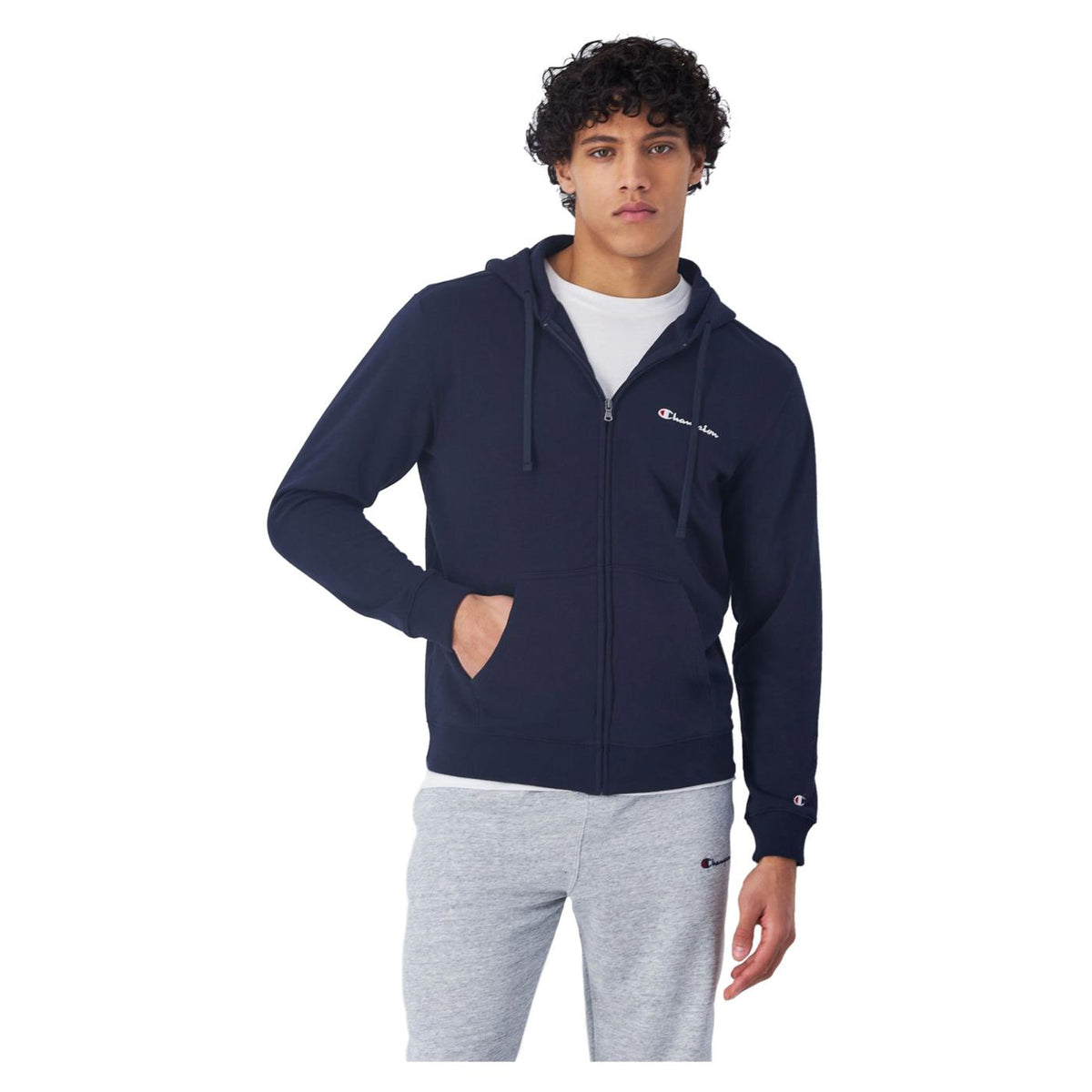 CHAMPION HOODED FZ SWEATSHIRT - seconda immagine
