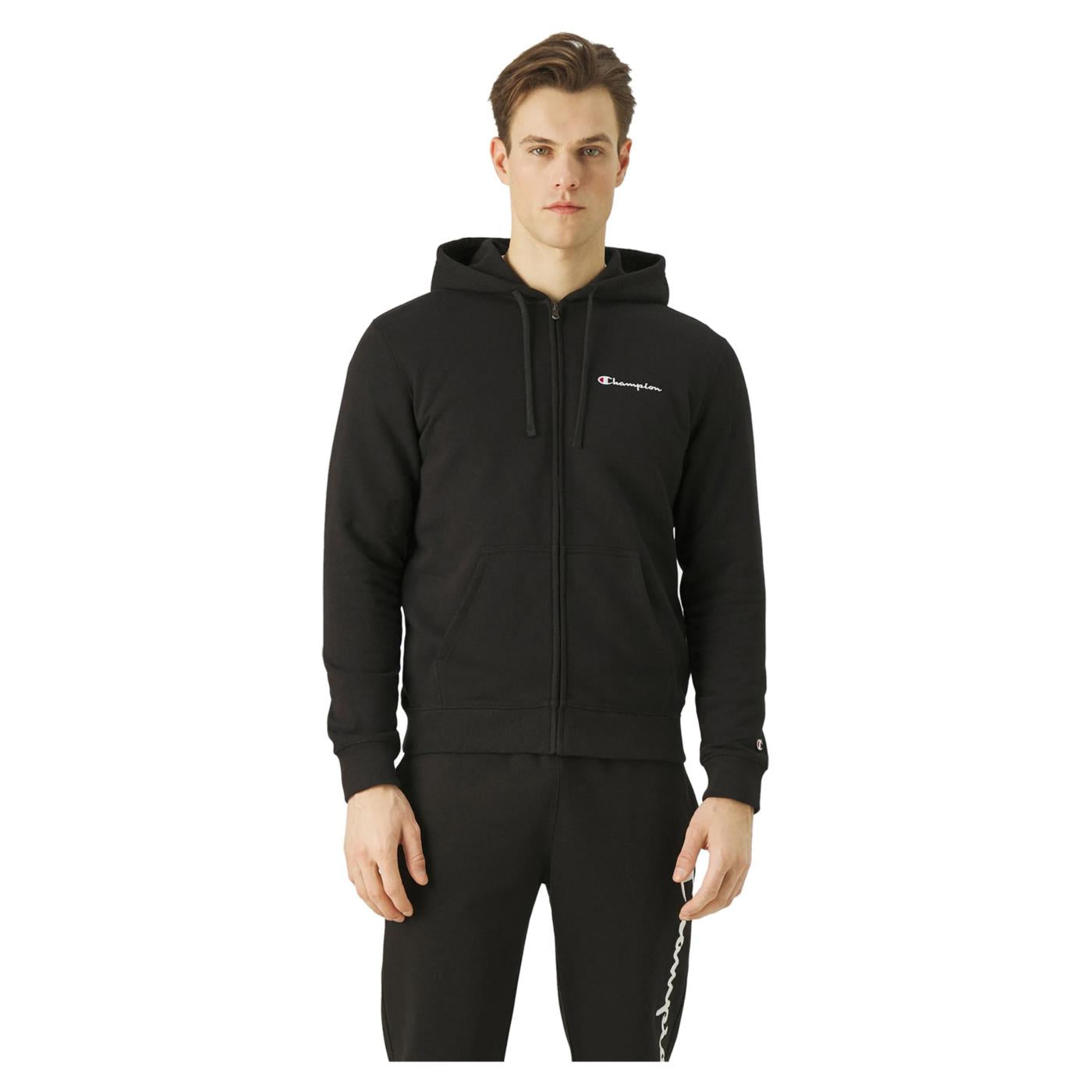 CHAMPION HOODED FZ SWEATSHIRT