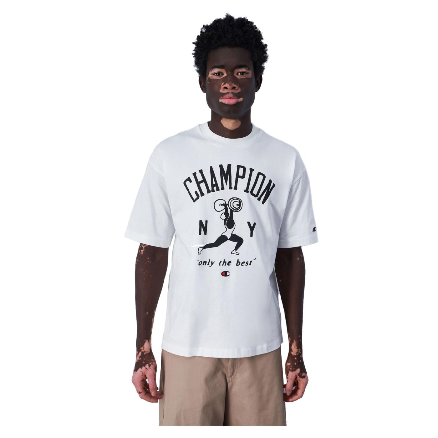 CHAMPION CREWNECK T-SHIRT