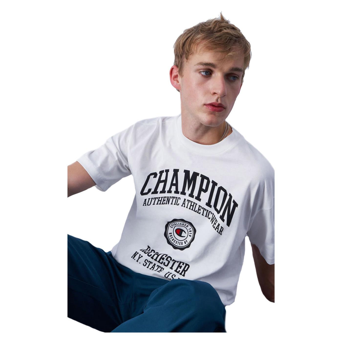 CHAMPION CREWNECK T-SHIRT - seconda immagine