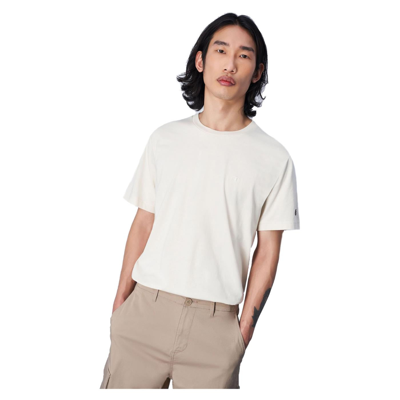 CHAMPION CREWNECK T-SHIRT