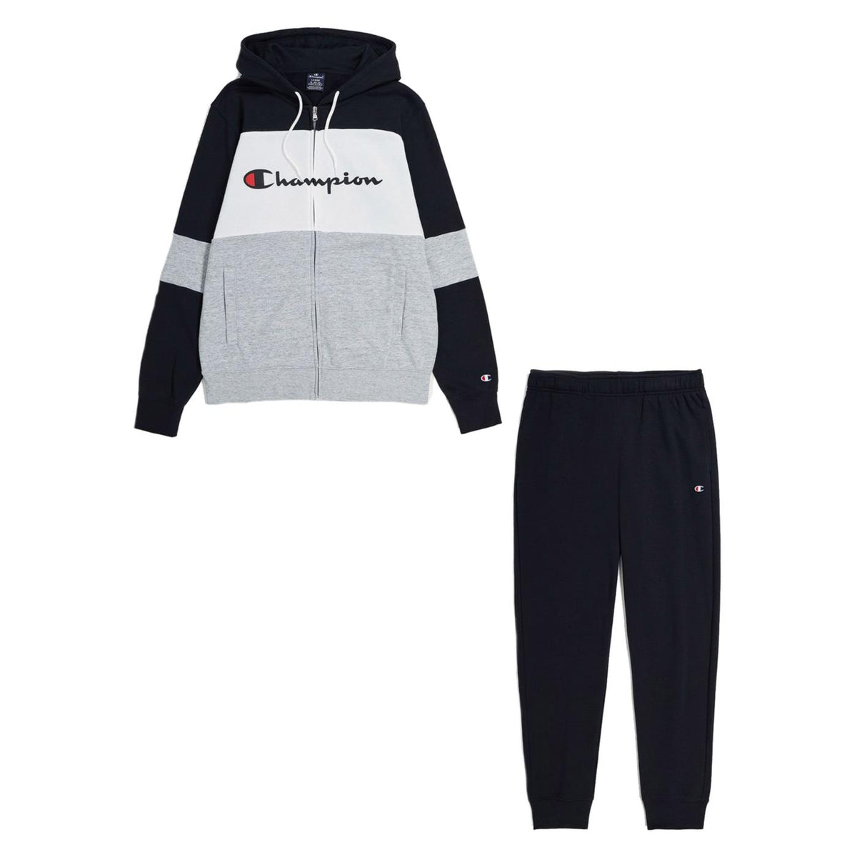 CHAMPION HOODED FULL ZIP SUIT