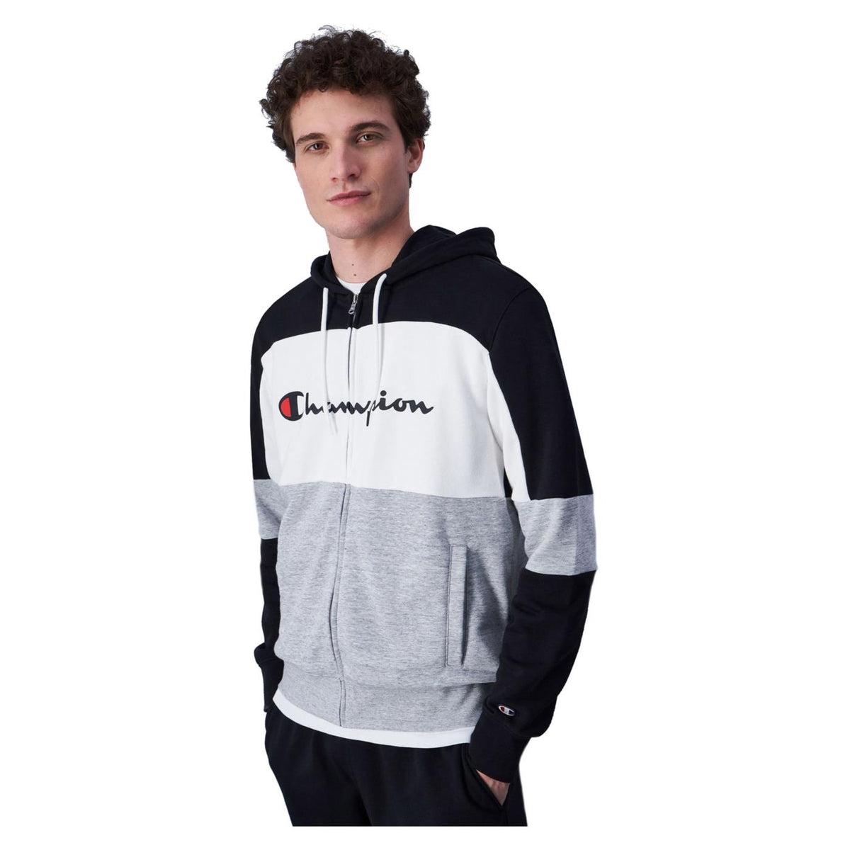 CHAMPION HOODED FULL ZIP SUIT - seconda immagine