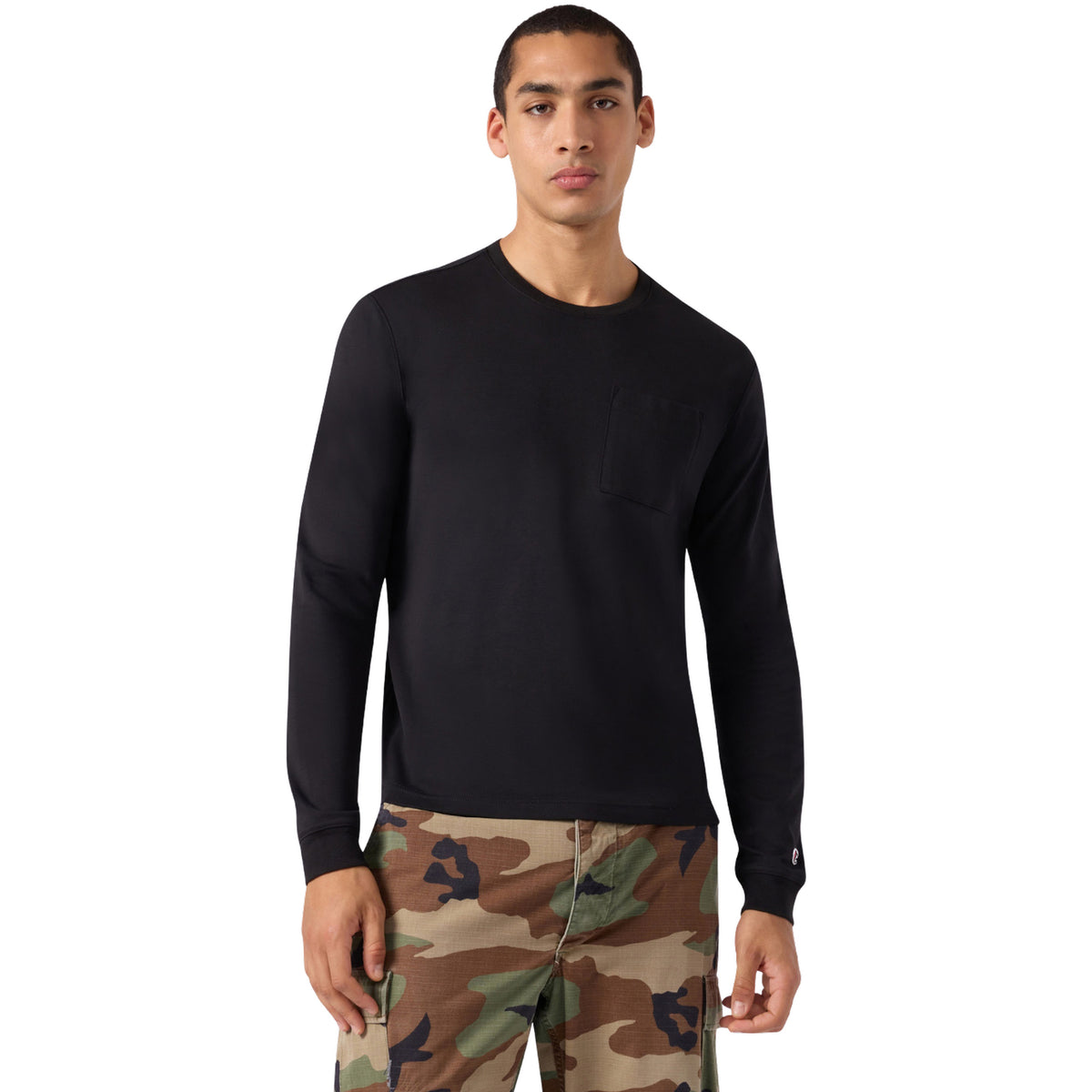CHAMPION LS TEE - Nero - immagine principale