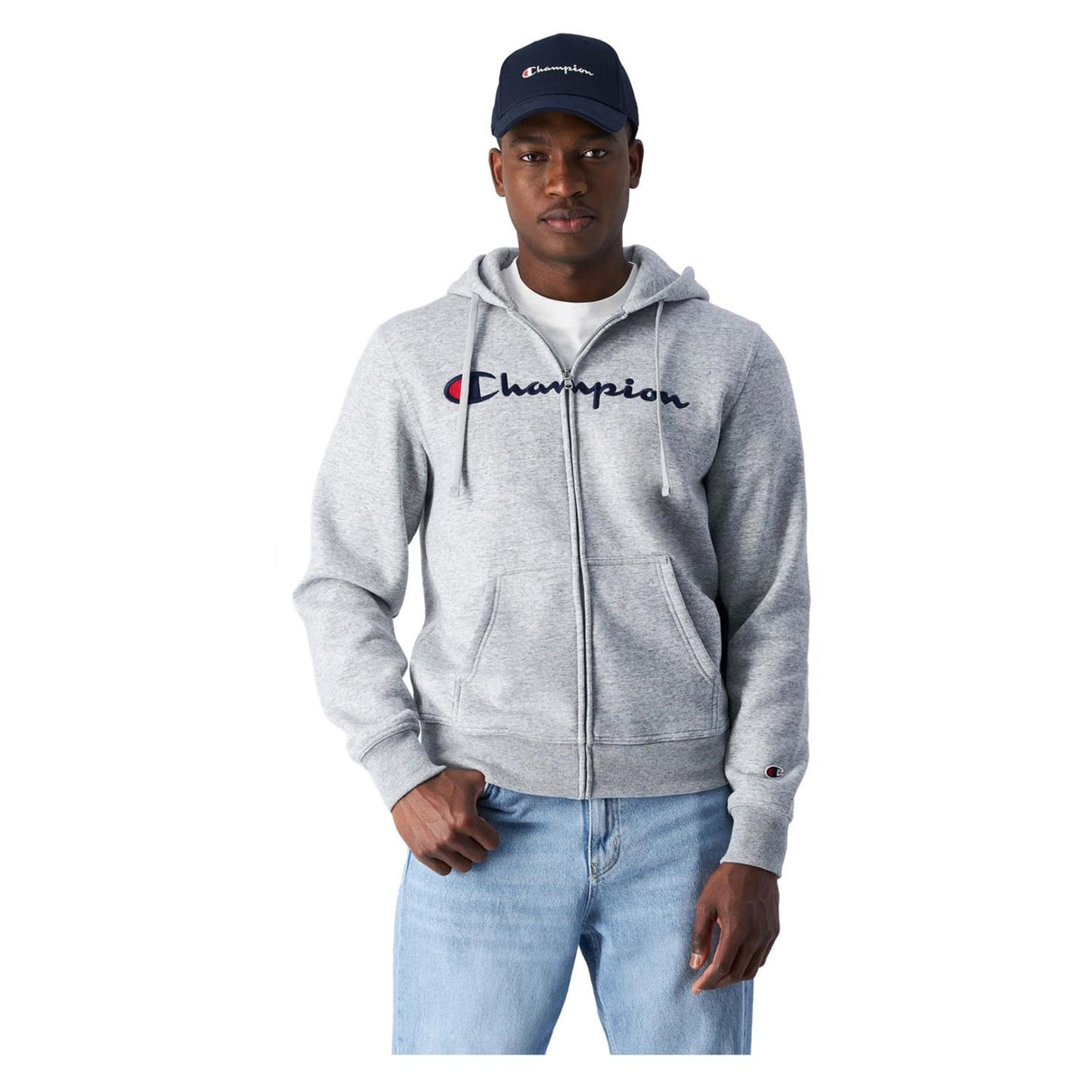 CHAMPION HOODED FZ SWEATSHIRT - seconda immagine