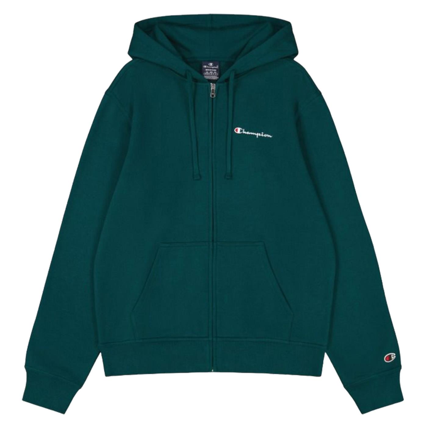 CHAMPION HOODED FZ SWEATSHIRT