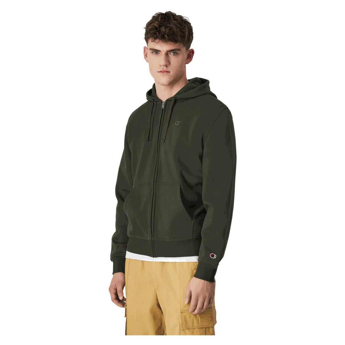 CHAMPION HOODED FZ SWEATSHIRT - seconda immagine