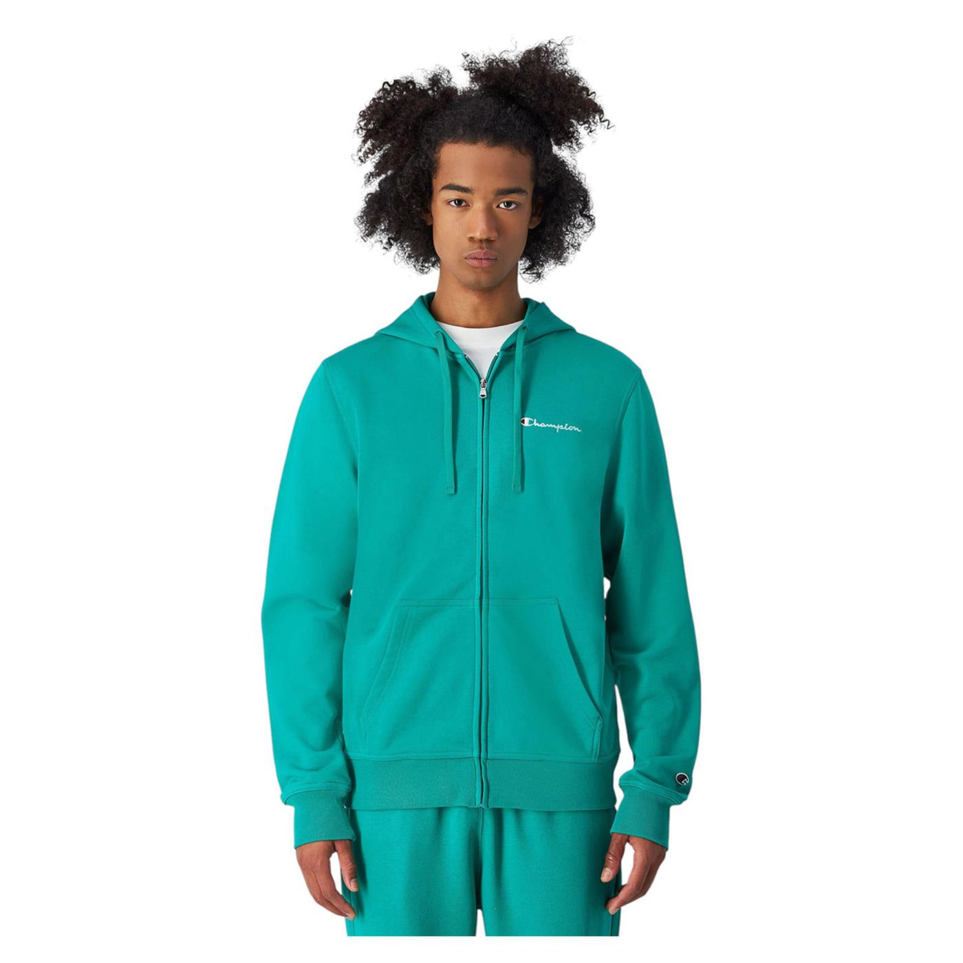 CHAMPION FELPA FULL ZIP CAPPUCCIO