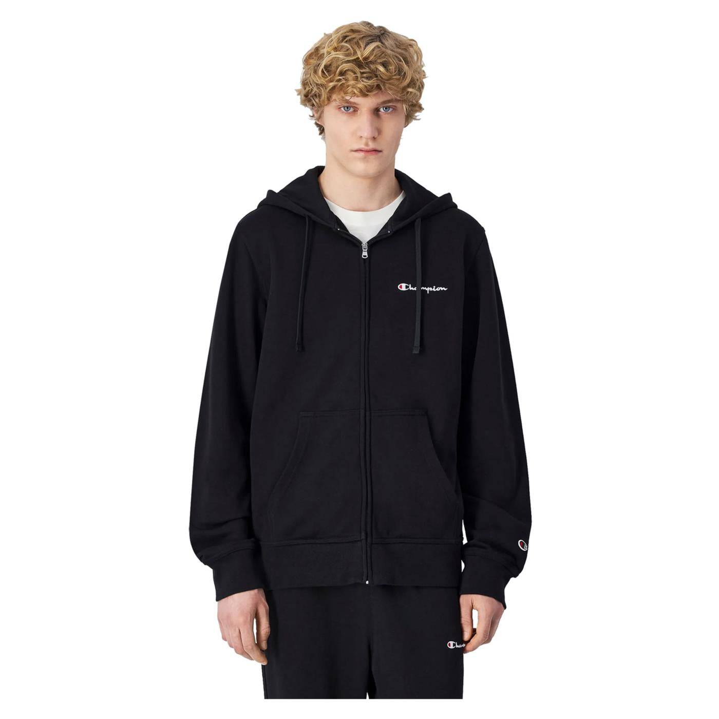 CHAMPION FELPA FULL ZIP CAPPUCCIO