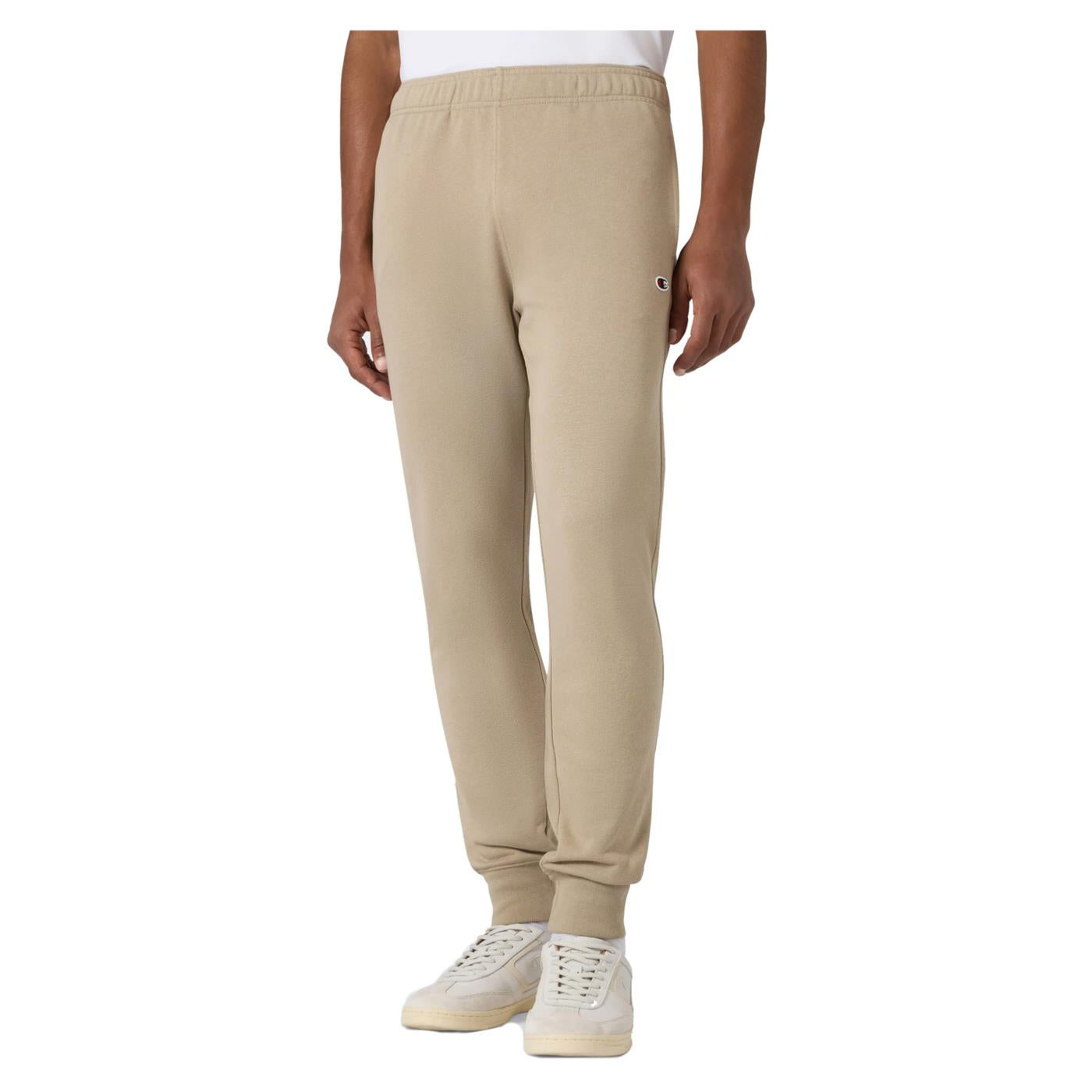CHAMPION M RIB CUFF PANTS - Beige - immagine principale