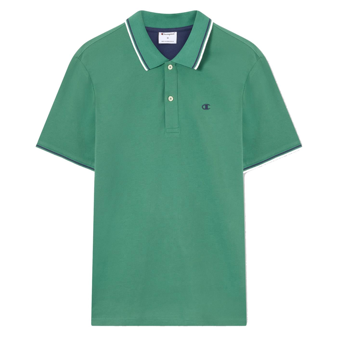 CHAMPION M POLO SHORT SLEEVE - Verde - vista 3