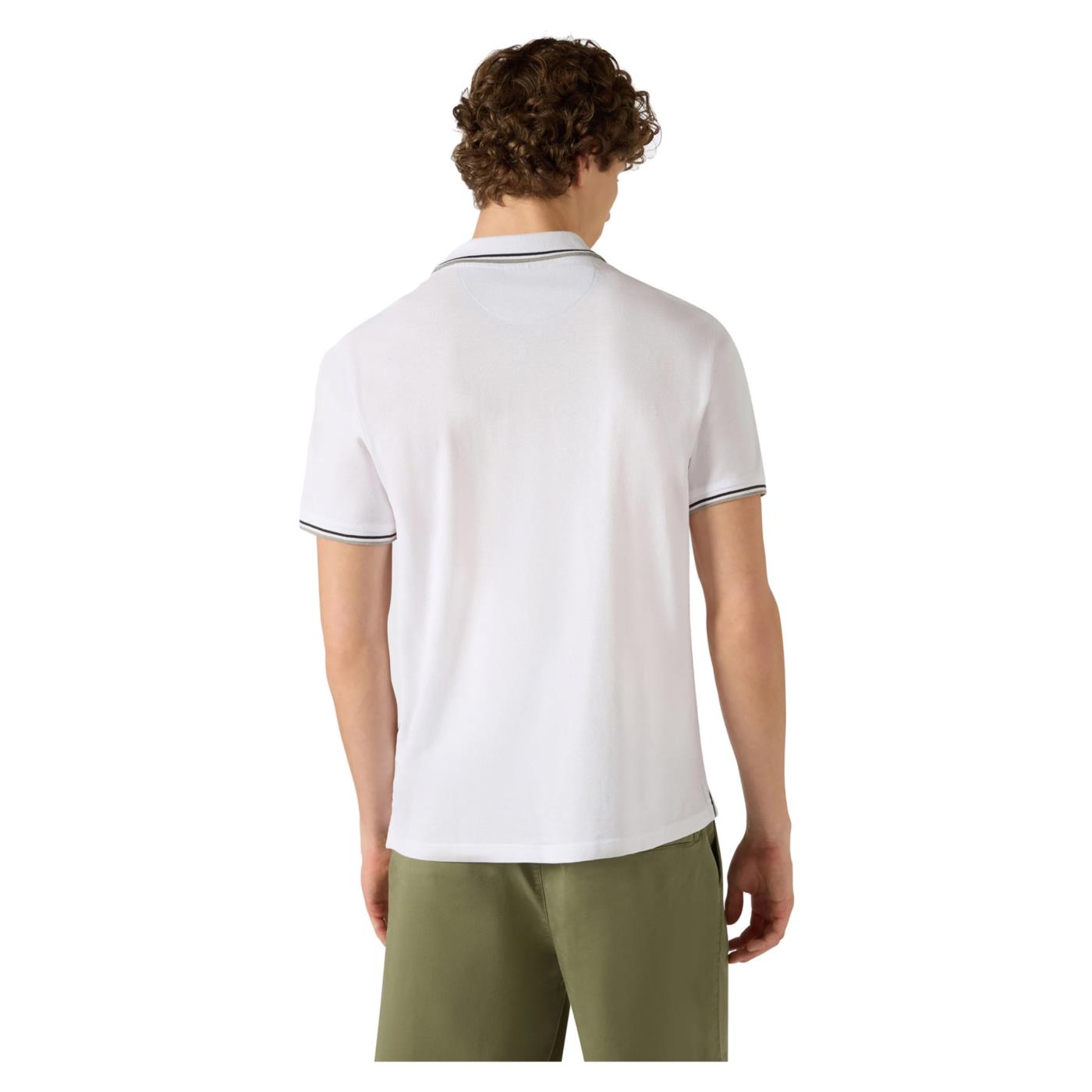 CHAMPION M POLO SHORT SLEEVE - Bianco - vista 2