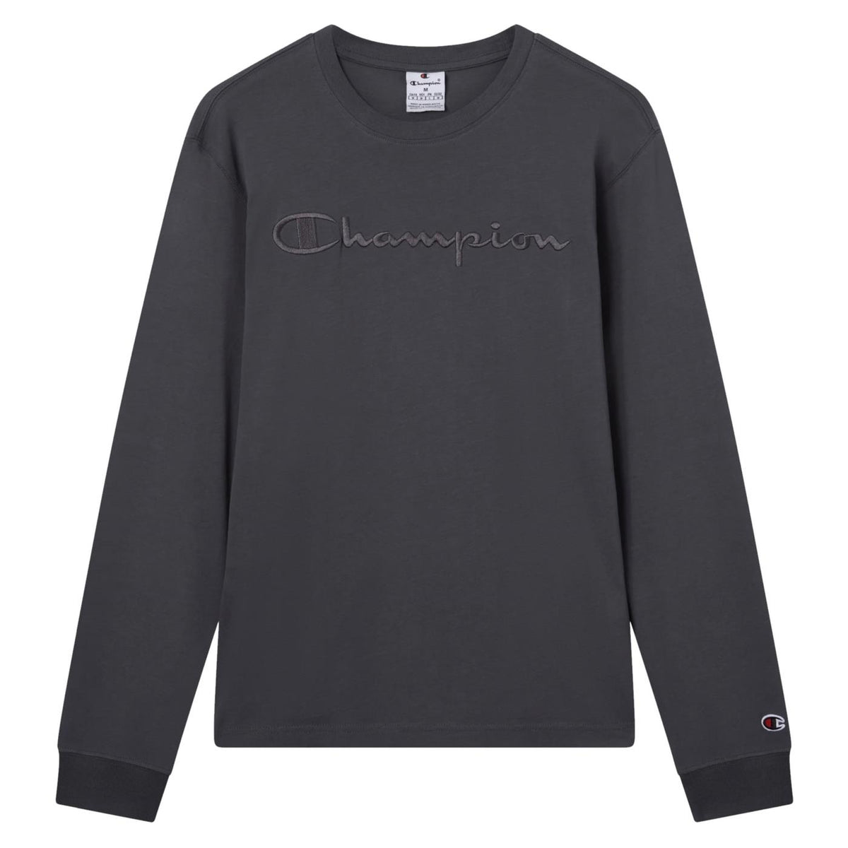 CHAMPION CREWNECK LONG SLEEVE TEE