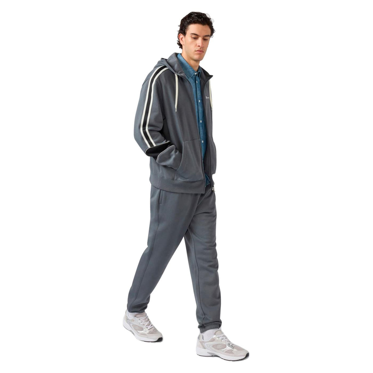 CHAMPION HOODED FULL ZIP SUIT - seconda immagine