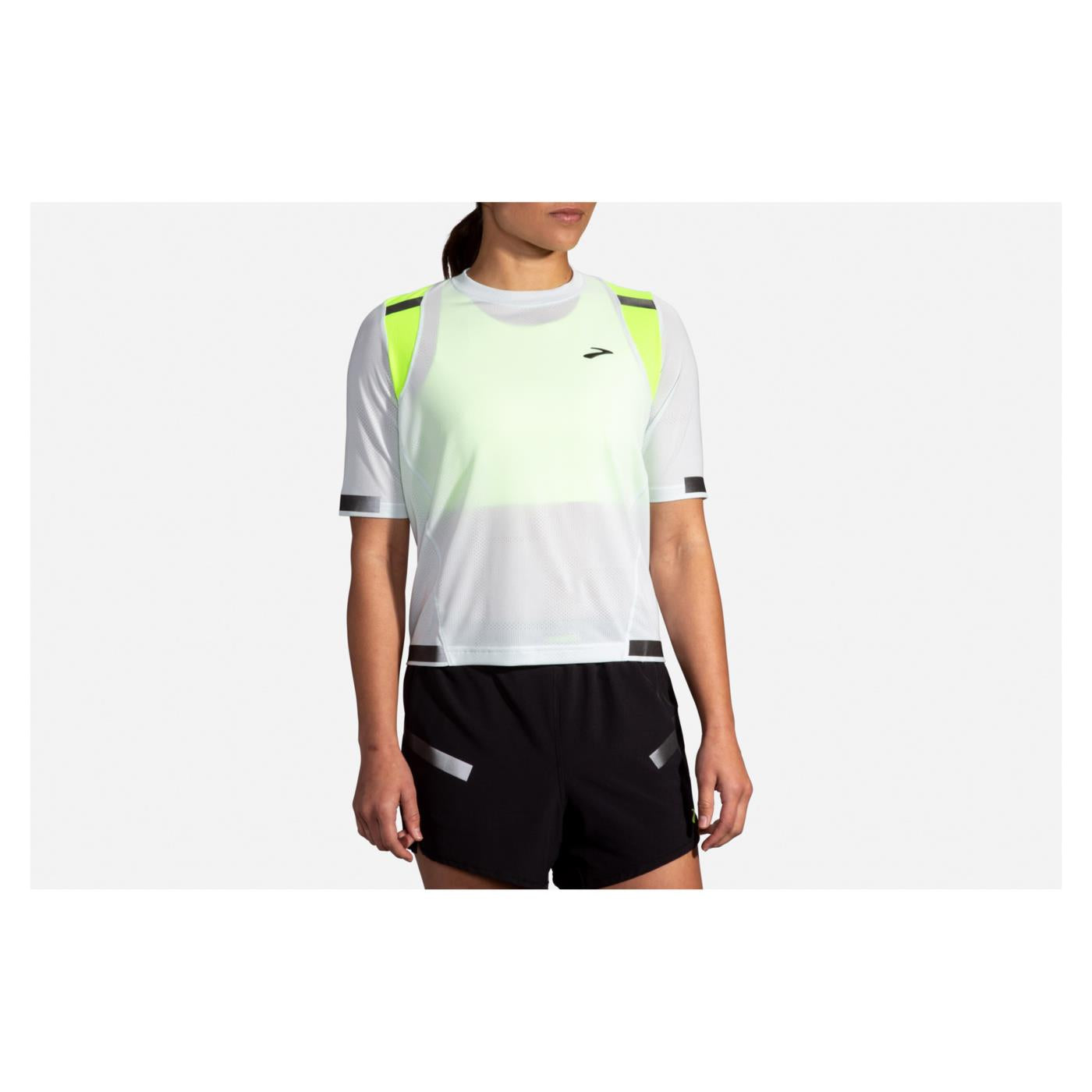 BROOKS CARBONITE SHORT SLEEVE W