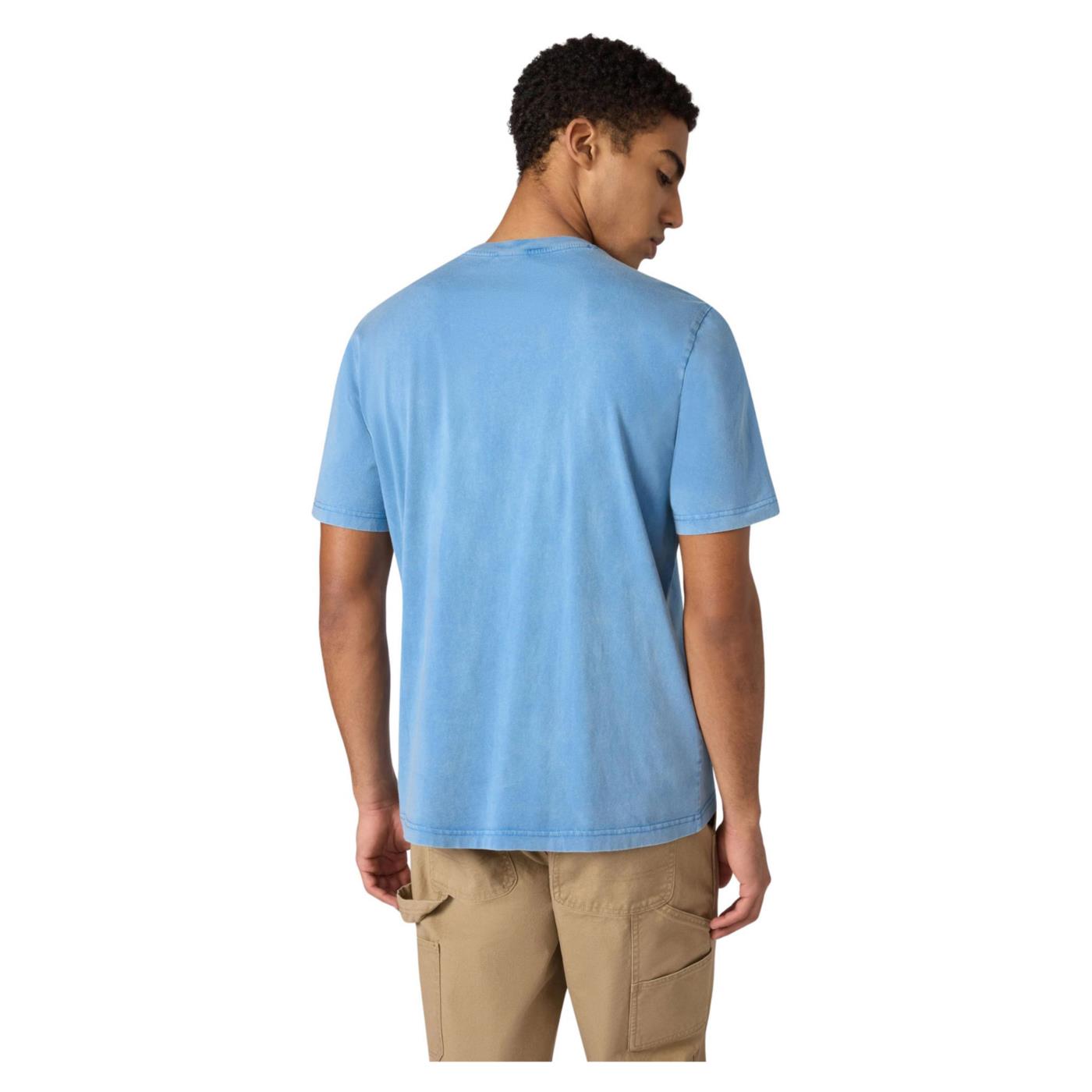 CHAMPION M SHORT SLEEVE TEE - Azzurro - vista 2
