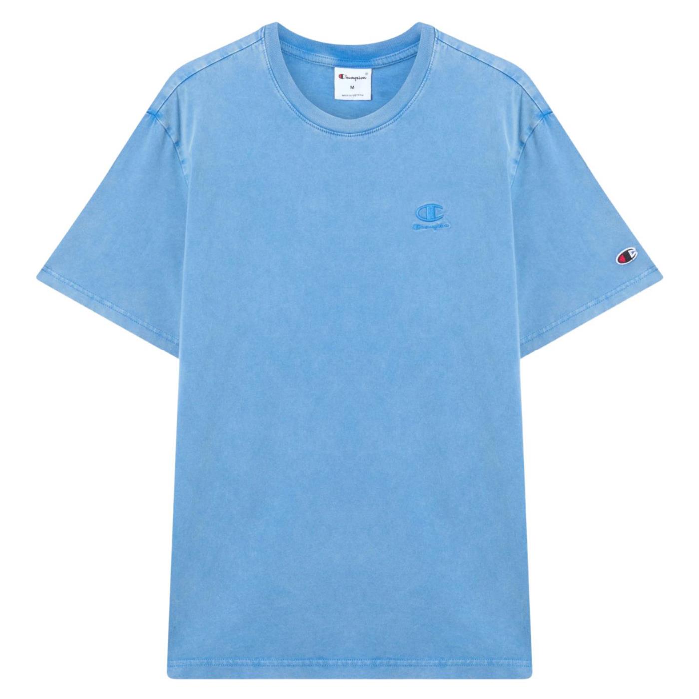 CHAMPION M SHORT SLEEVE TEE - Azzurro - vista 4