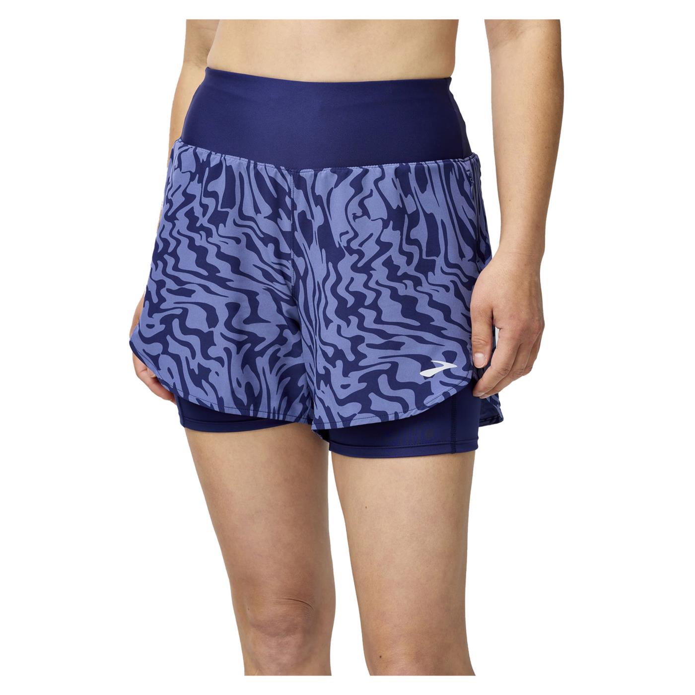 BROOKS CHASER 5INCH 2IN1 SHORT W