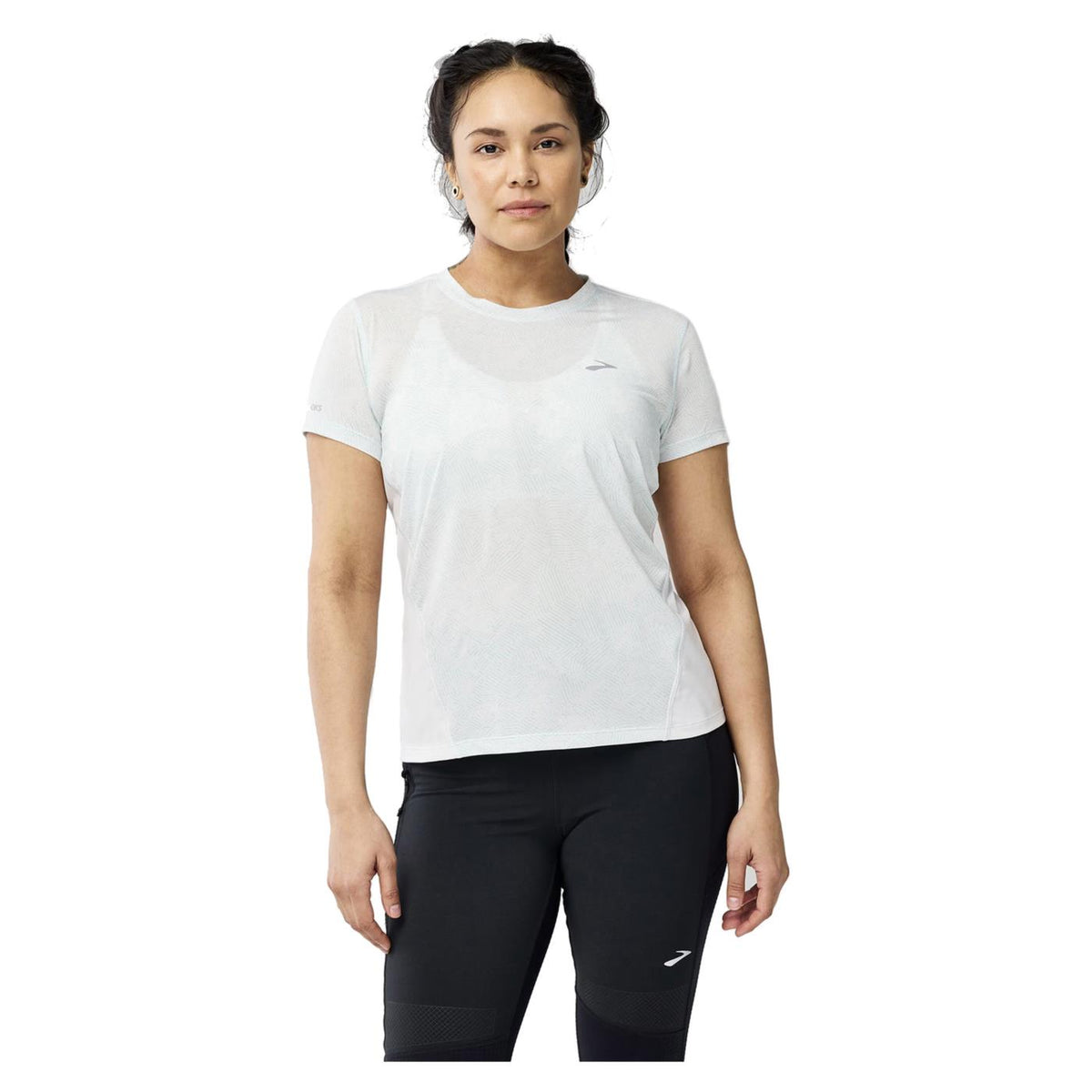 BROOKS SPRINT FREE SS TEE WOMAN - seconda immagine